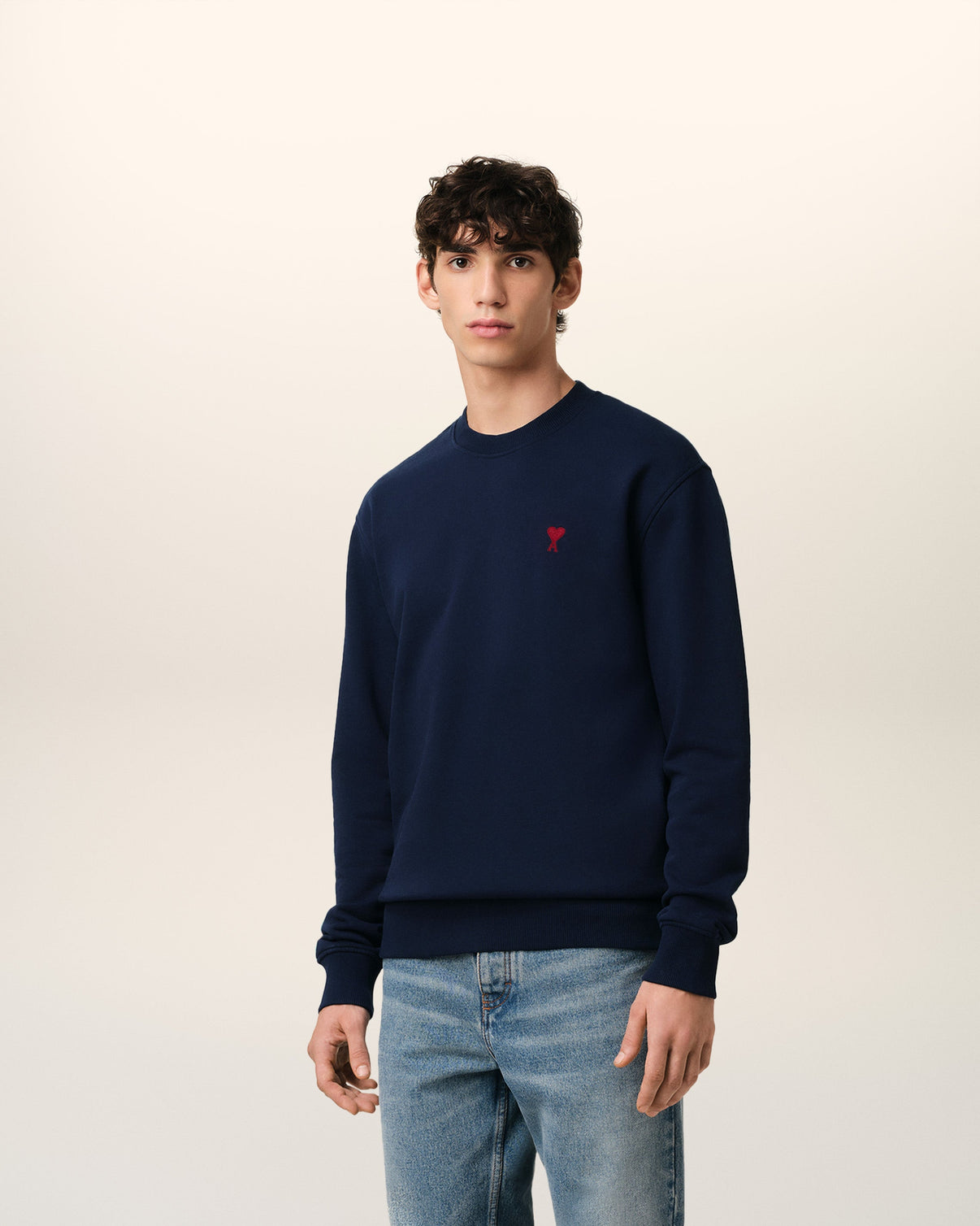 Blue Organic Cotton Sweatshirt