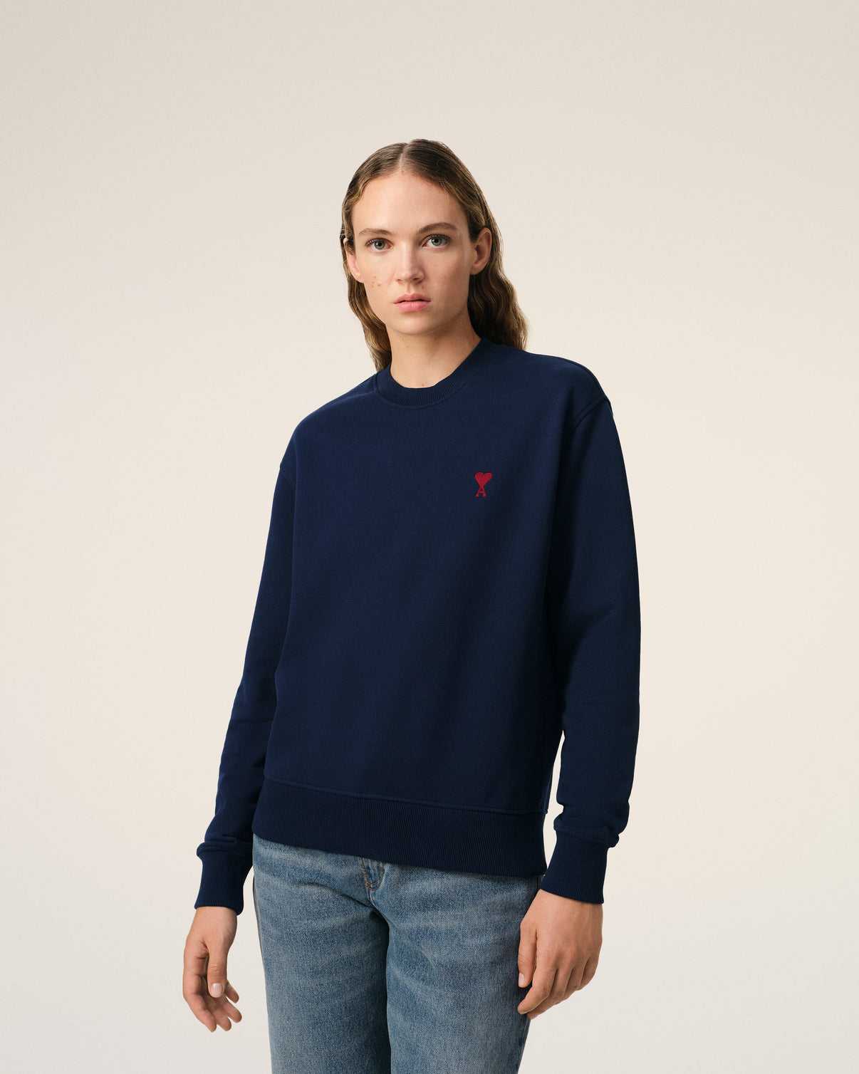 Blue Organic Cotton Sweatshirt