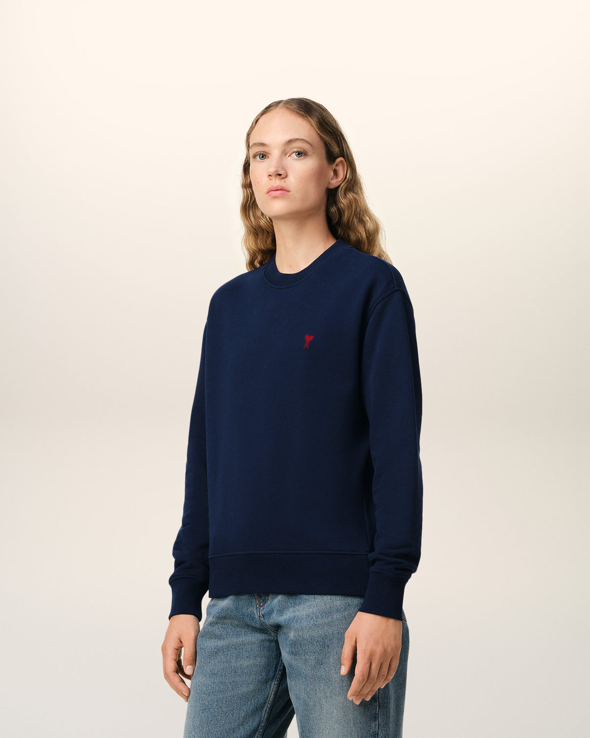 Blue Organic Cotton Sweatshirt