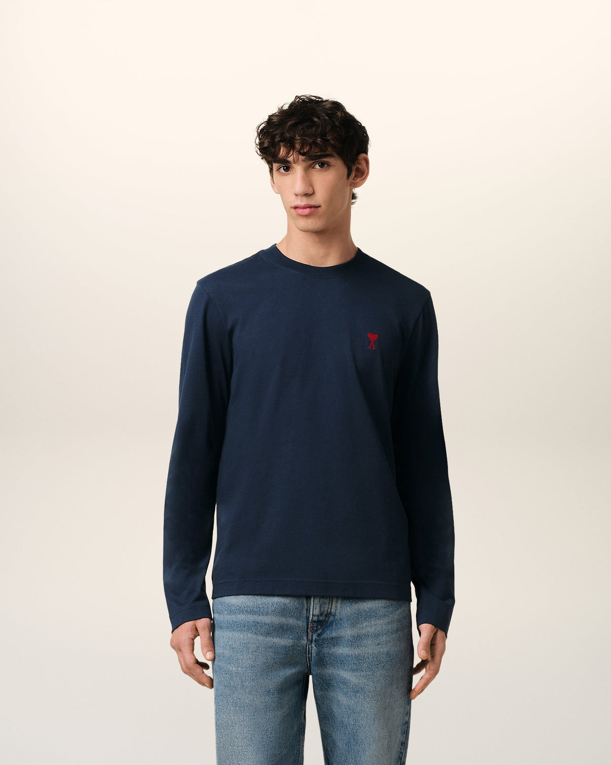 Blue Organic Cotton T-shirt