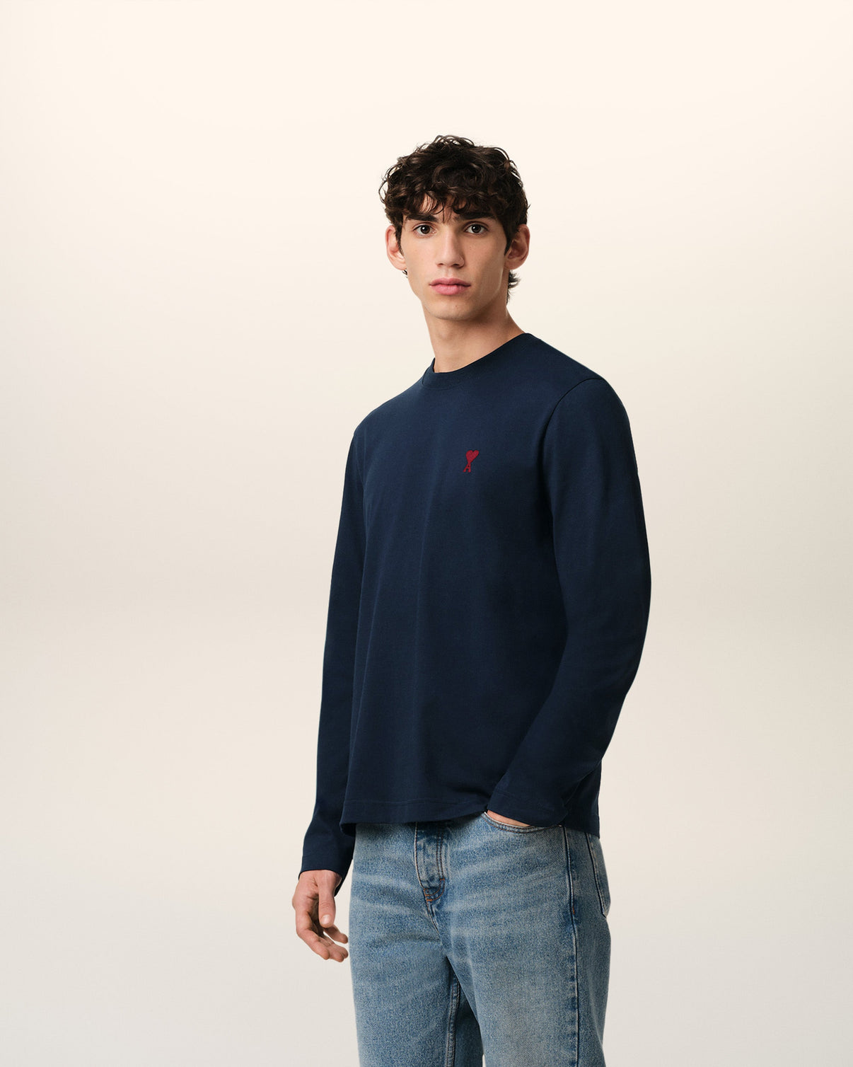 Blue Organic Cotton T-shirt