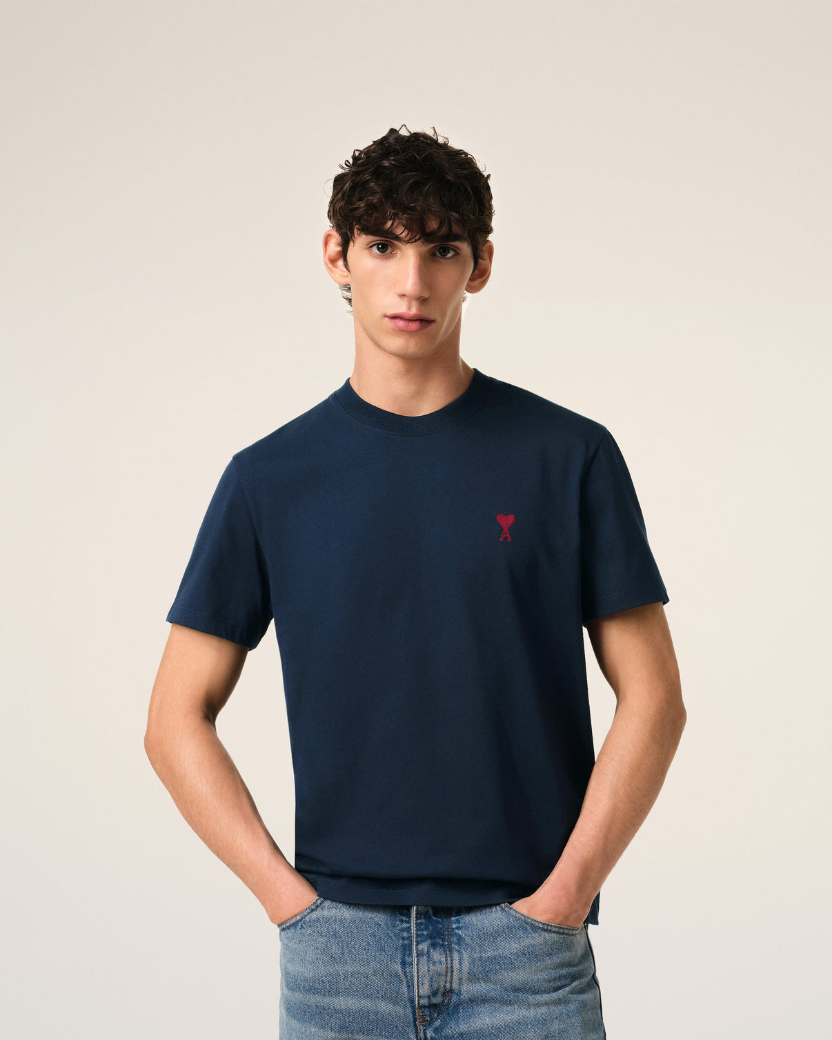 Blue Organic Cotton T-shirt