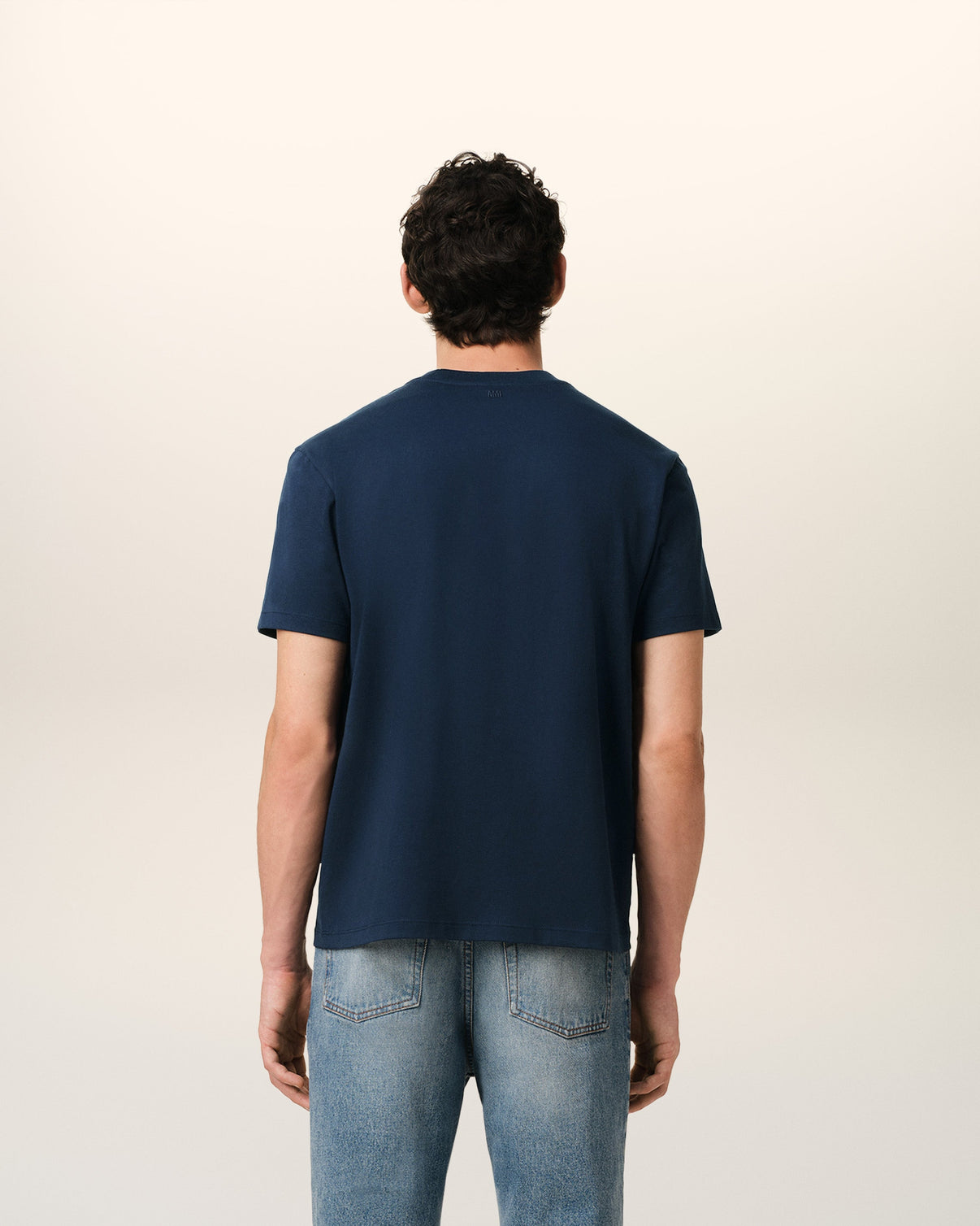 Blue Organic Cotton T-shirt