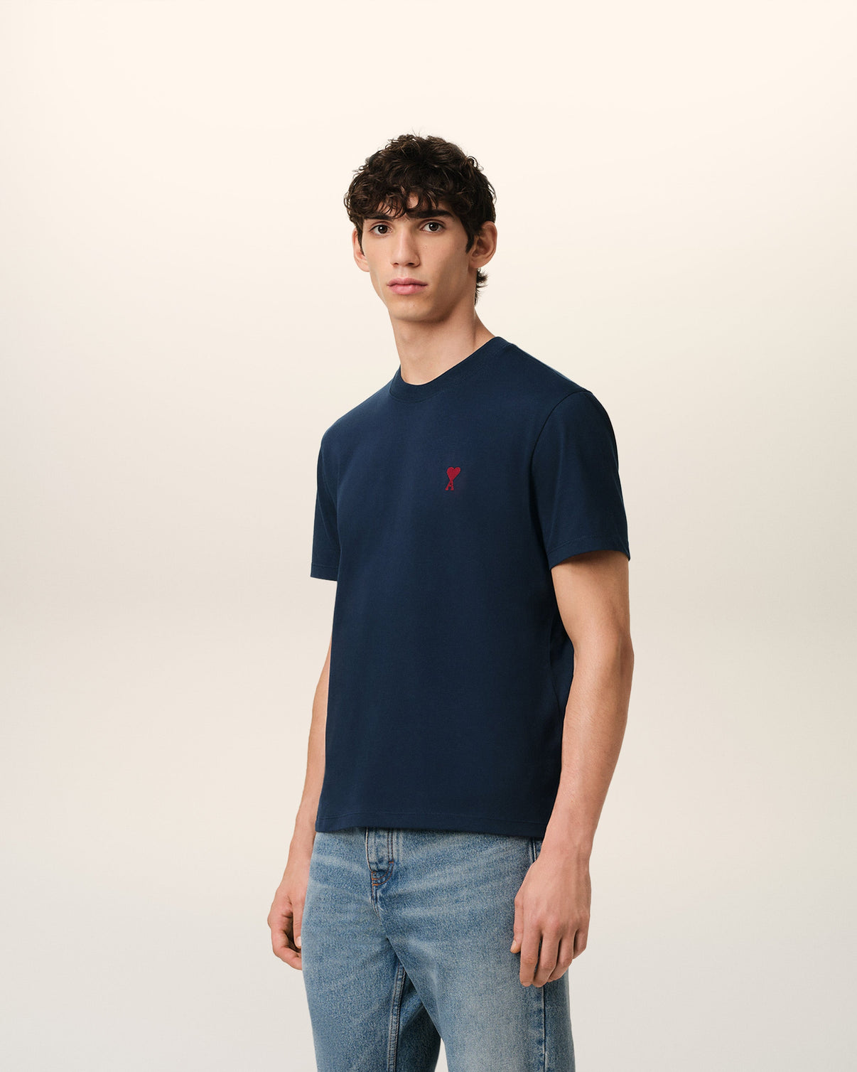 Blue Organic Cotton T-shirt