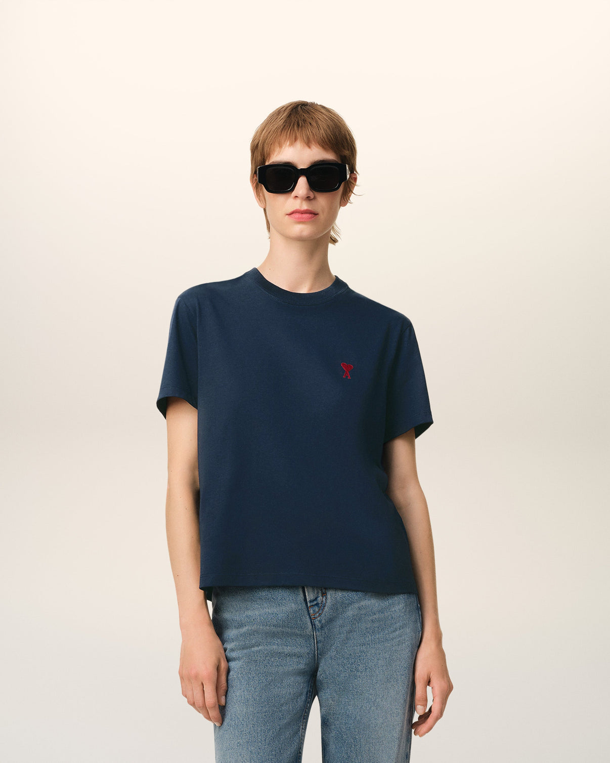 Blue Organic Cotton T-shirt