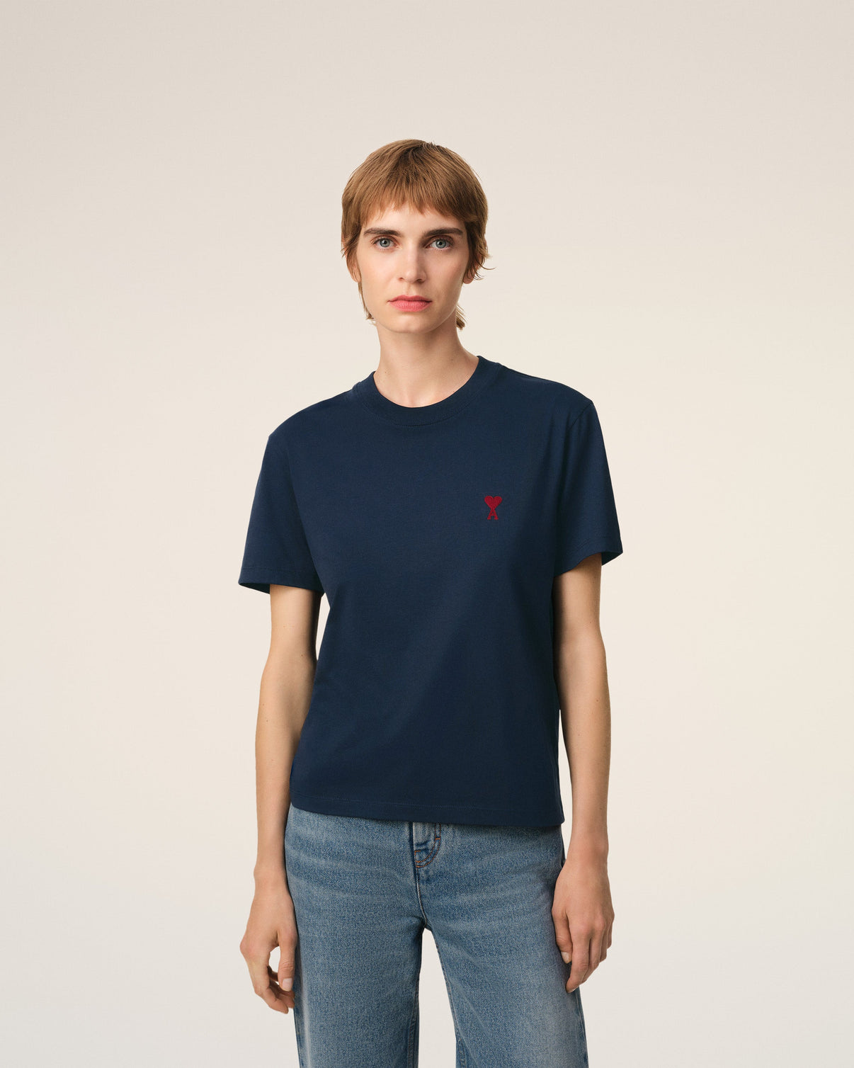 Blue Organic Cotton T-shirt