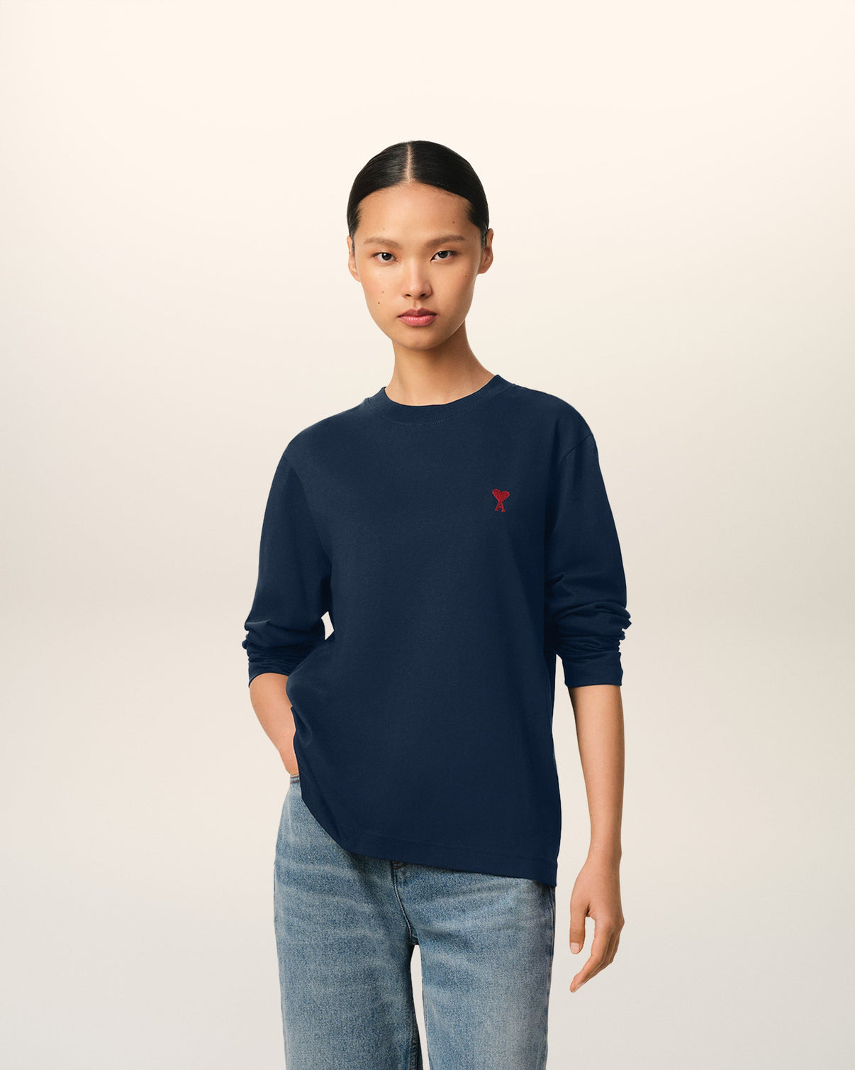 Blue Organic Cotton T-shirt