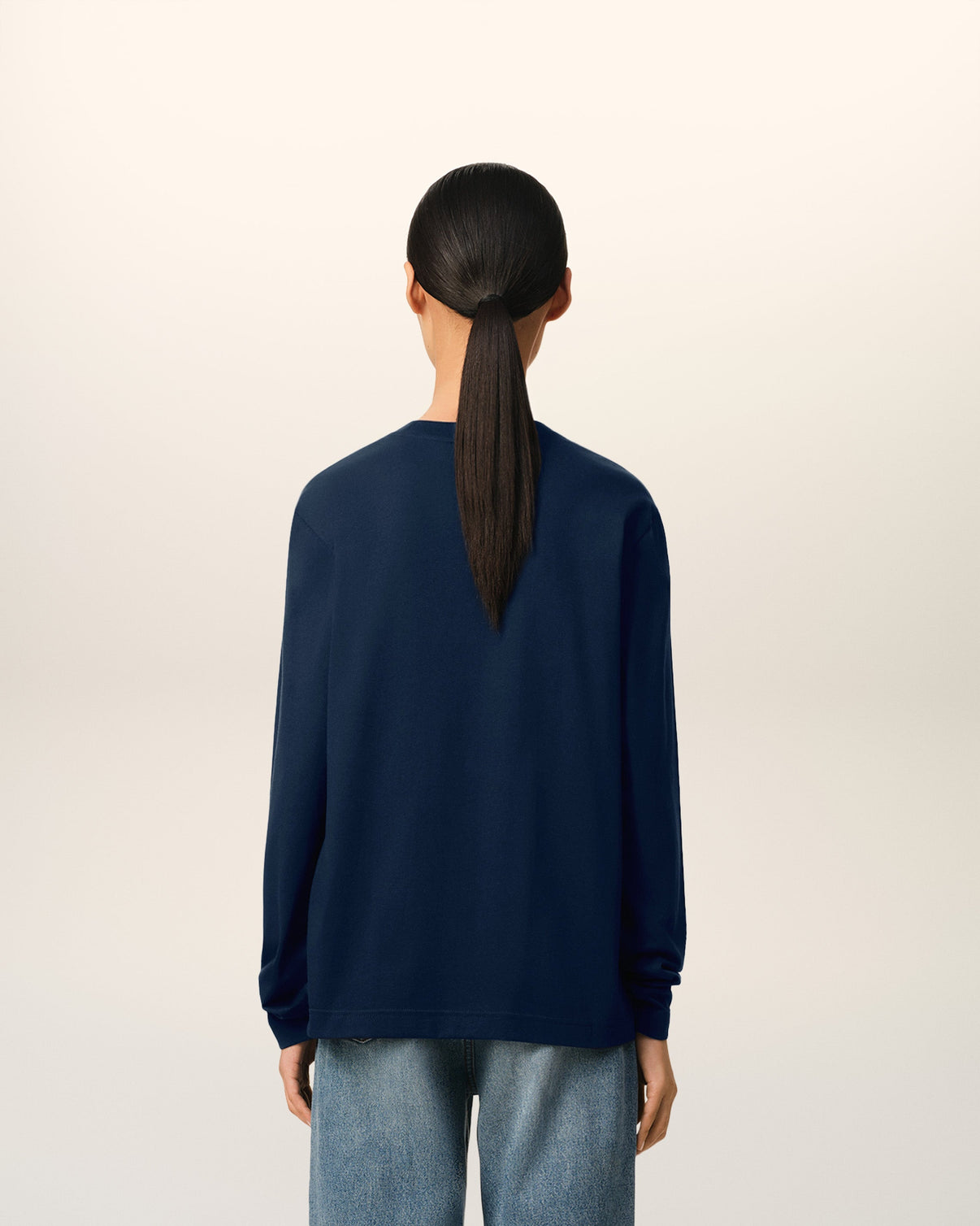 Blue Organic Cotton T-shirt