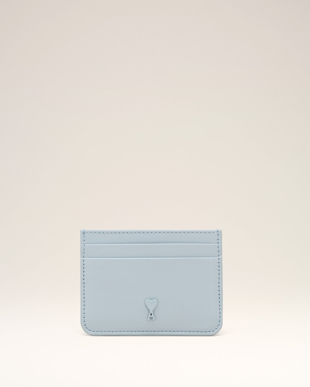 Blue Smooth Leather Card Holder