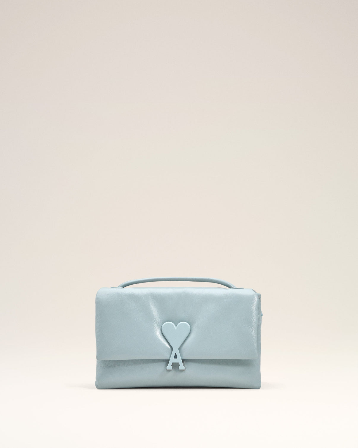 Blue Smooth Leather Voulez Vous Bag