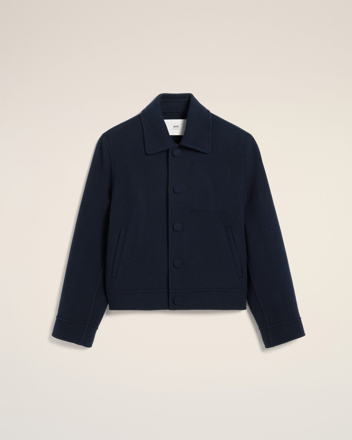 Boxy Buttoned Jacket