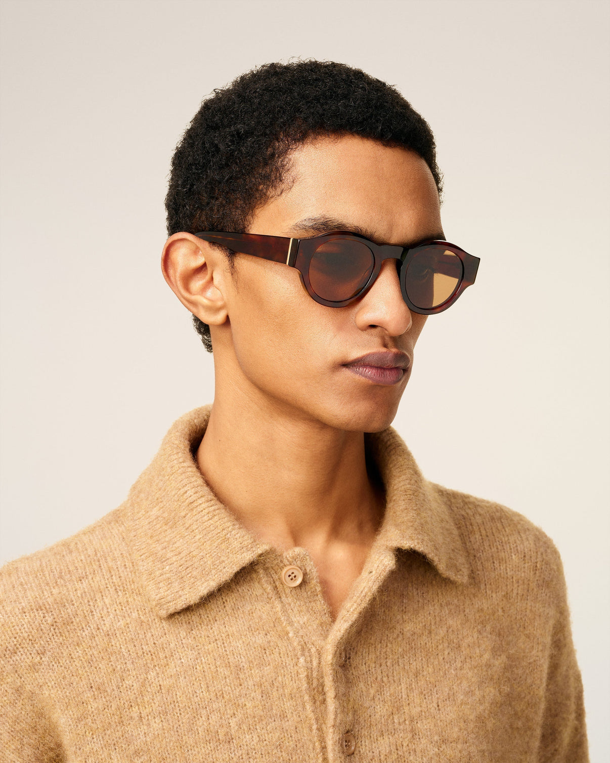Brown Acetate 75002 Sunglasses