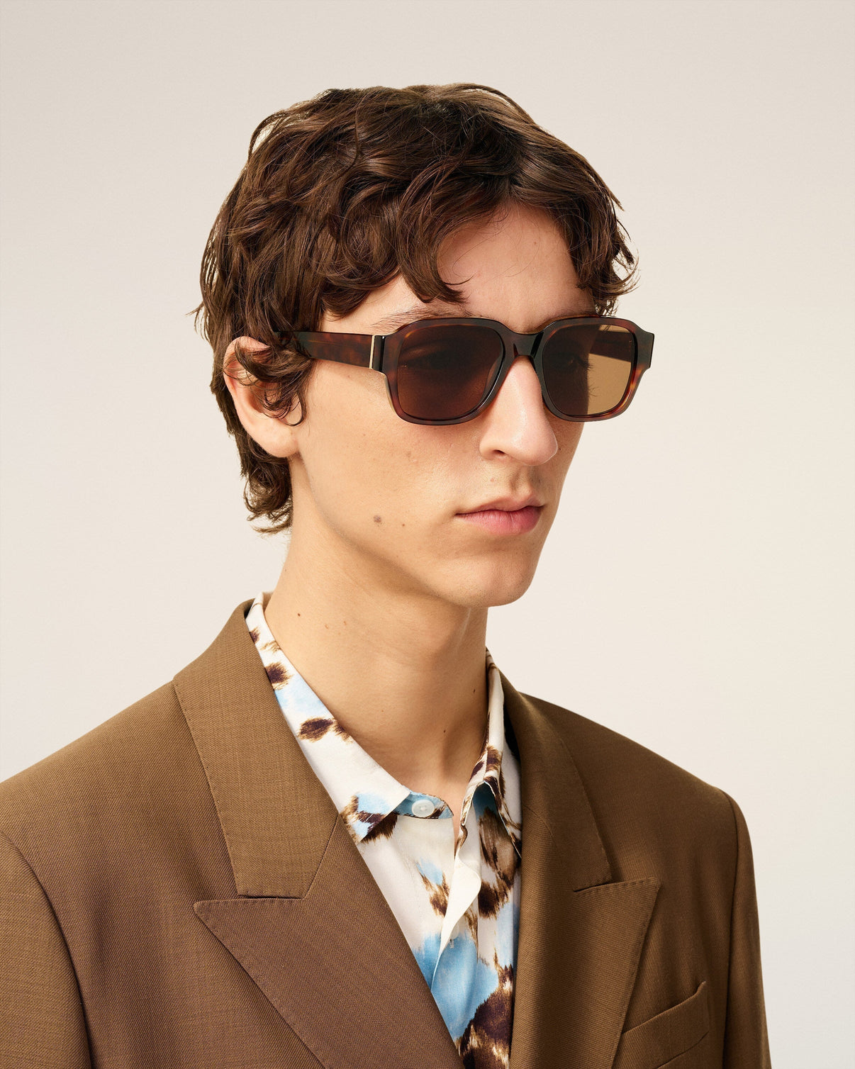 Brown Acetate 75006 Sunglasses