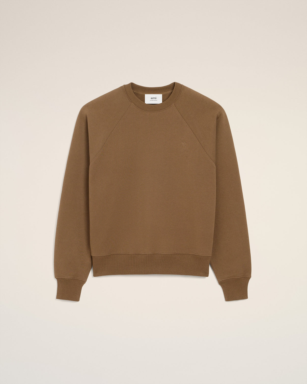 Brown Cotton Sweatshirt