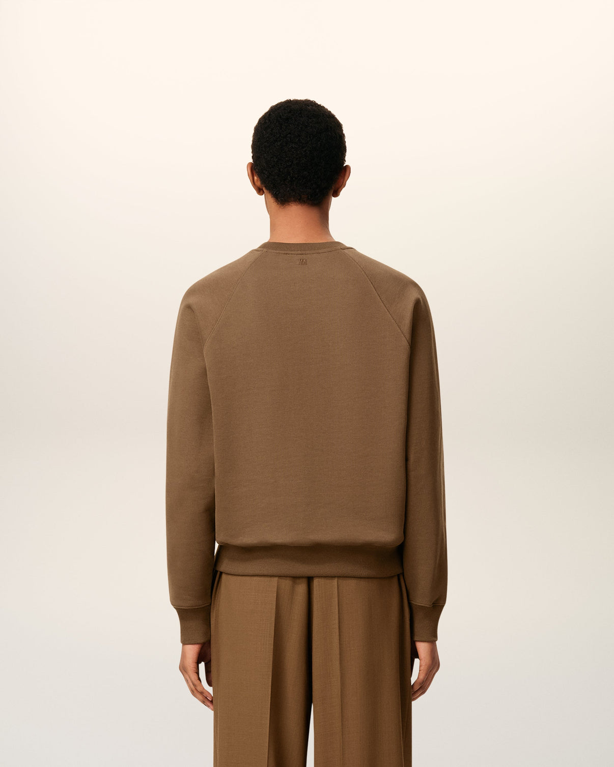 Brown Cotton Sweatshirt