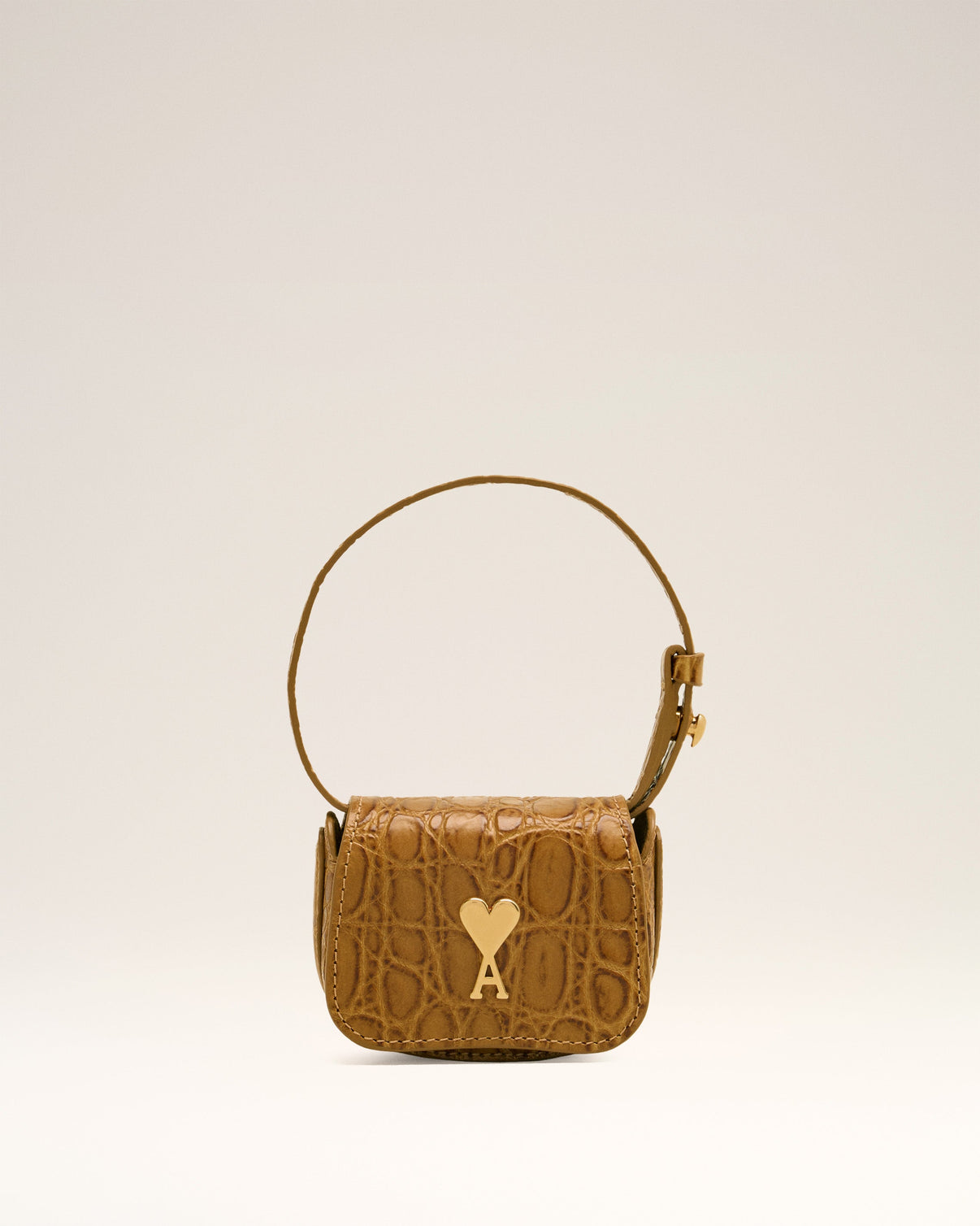 Brown Leather Paris Paris Nano Pouch