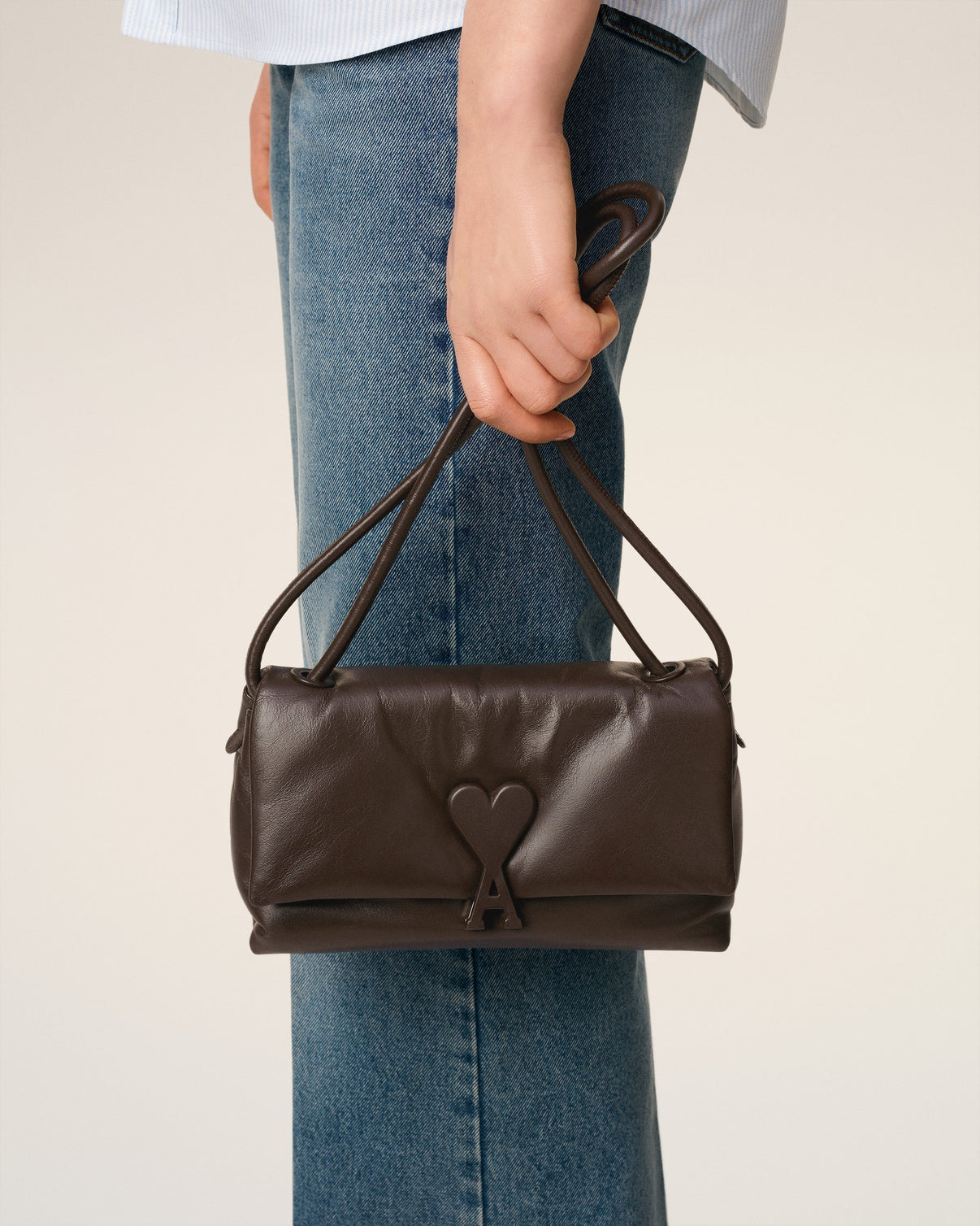 Brown Leather Voulez-Vous Bag