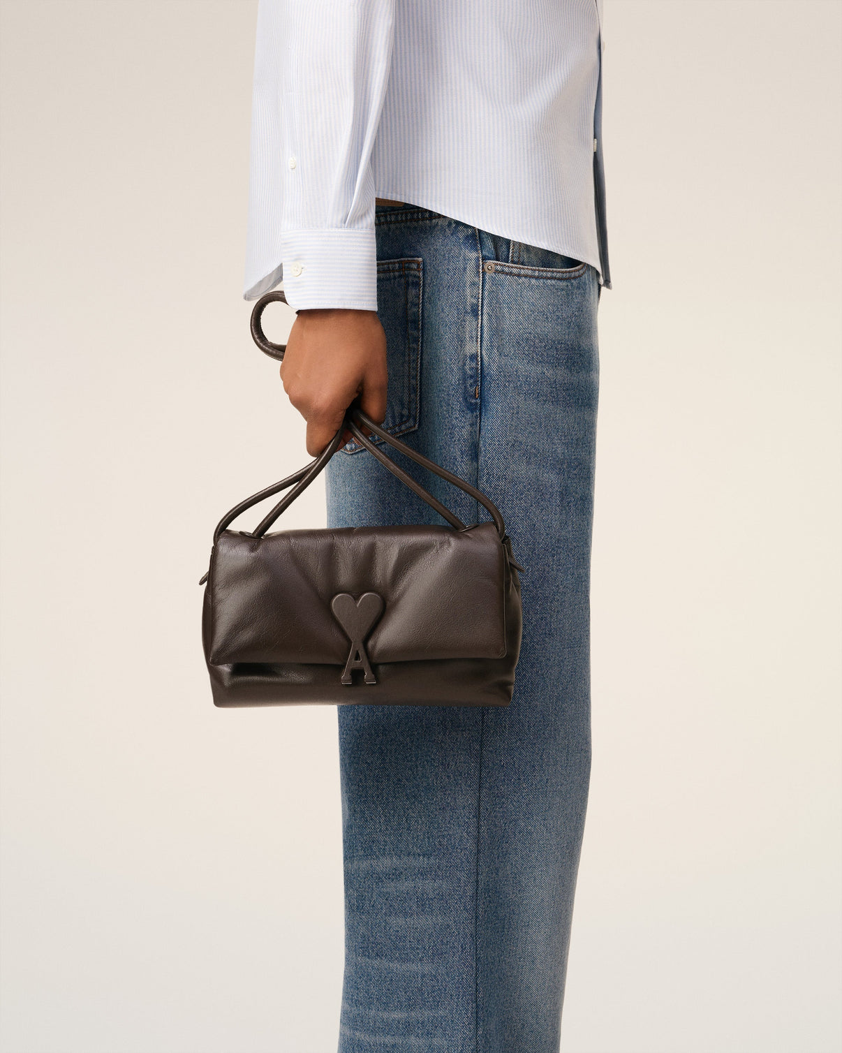 Brown Leather Voulez-Vous Bag