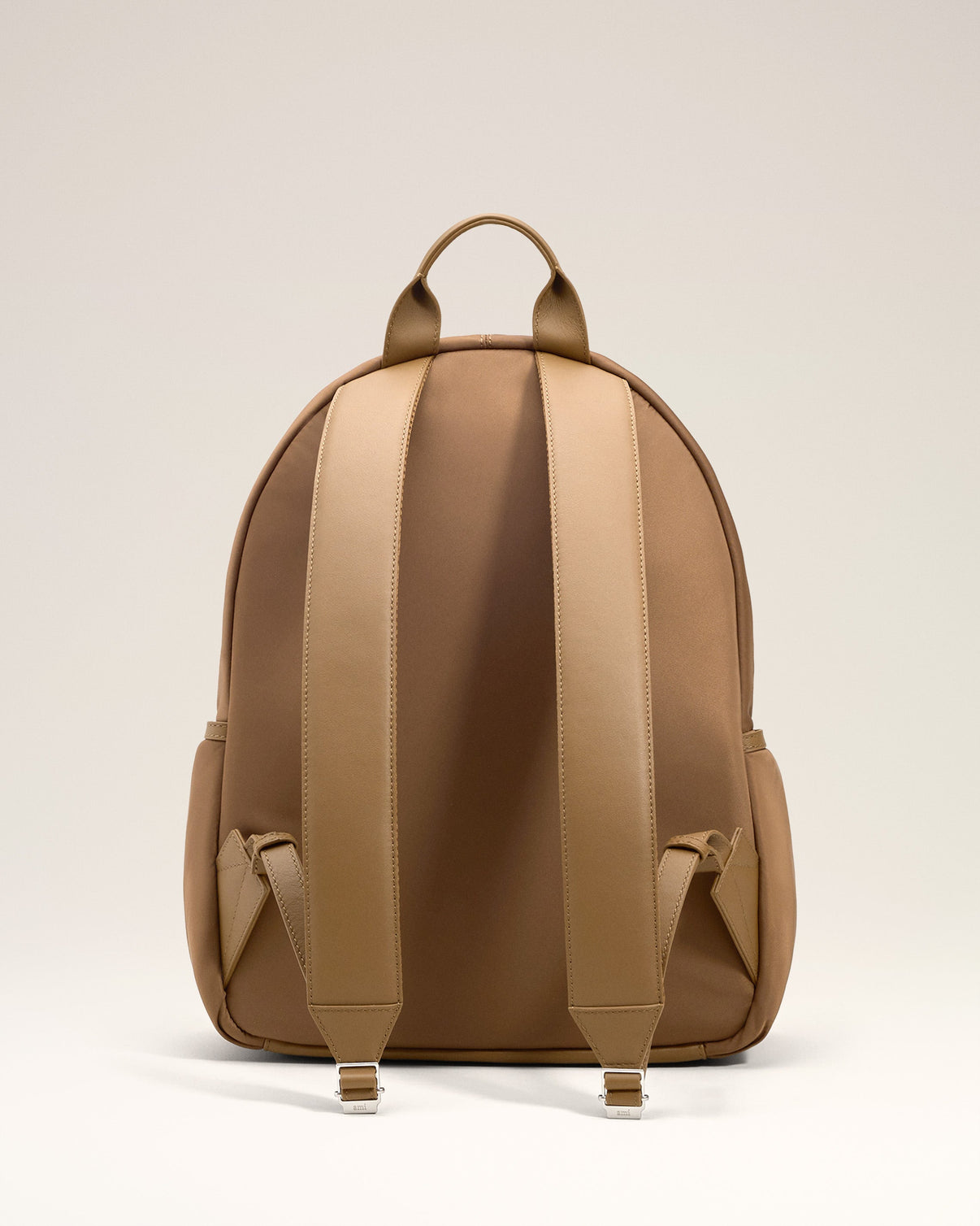 Brown Nylon Canvas Marcel Backpack