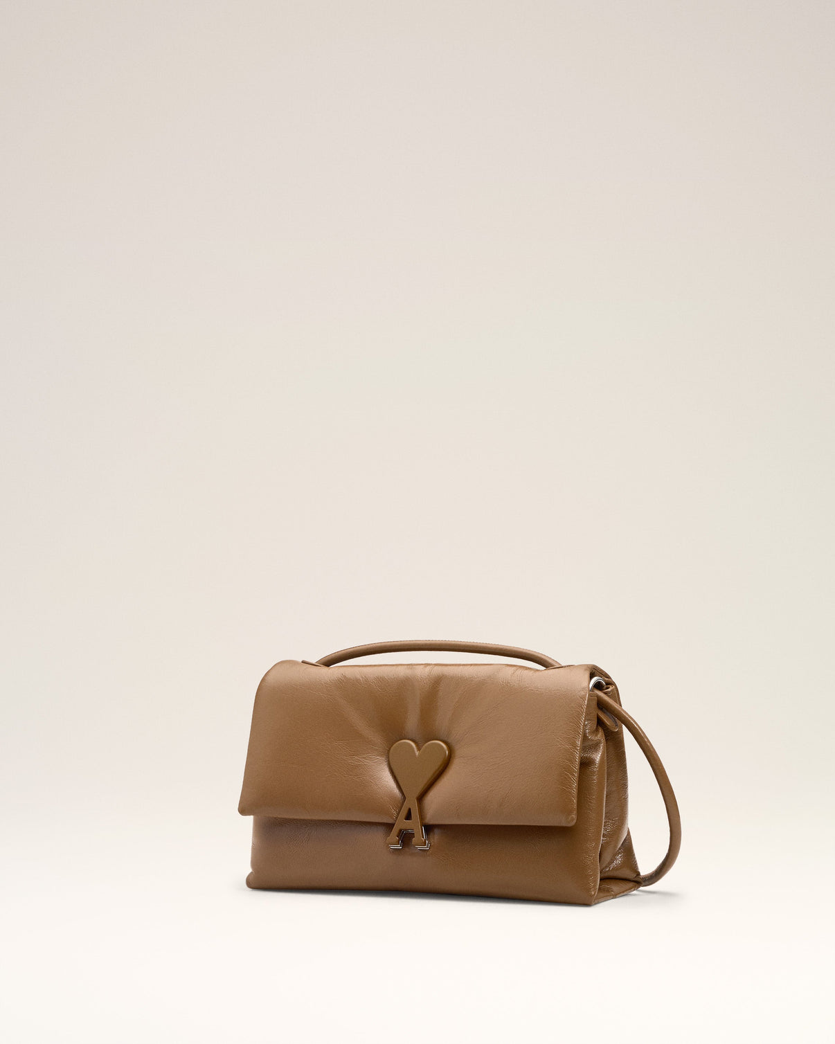 Brown Smooth Leather Voulez Vous Bag