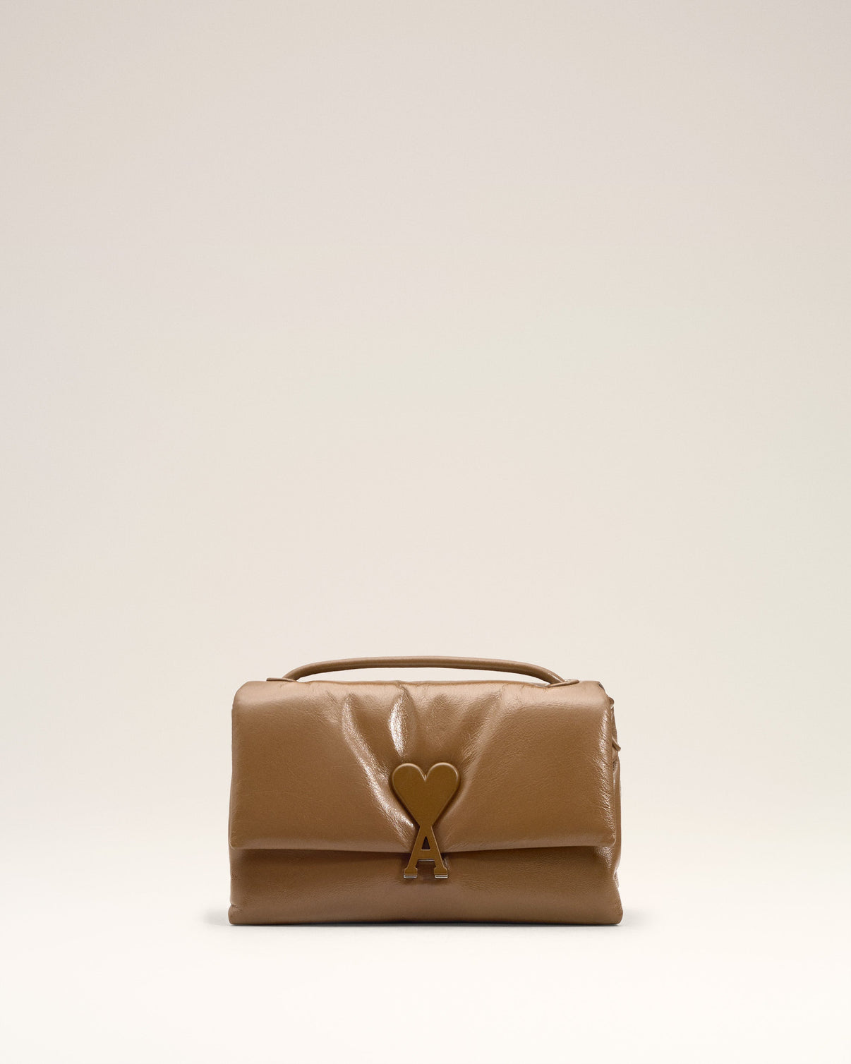 Brown Smooth Leather Voulez Vous Bag