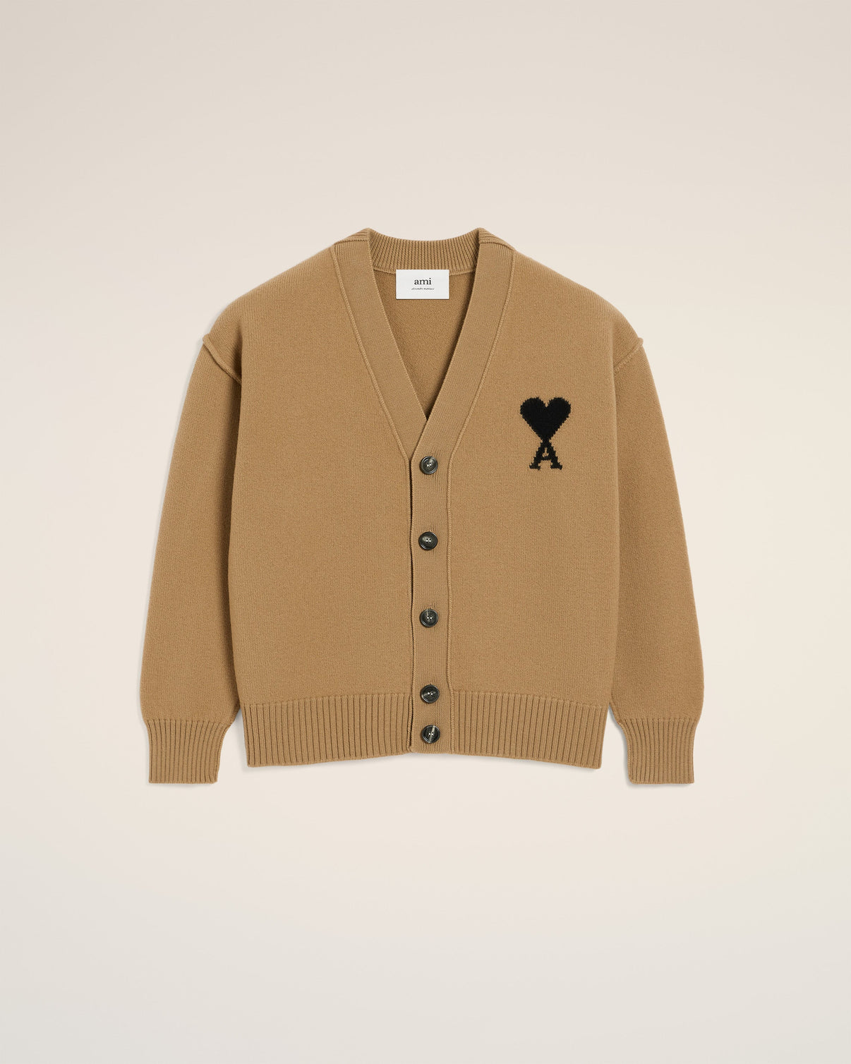 Brown Wool Cardigan