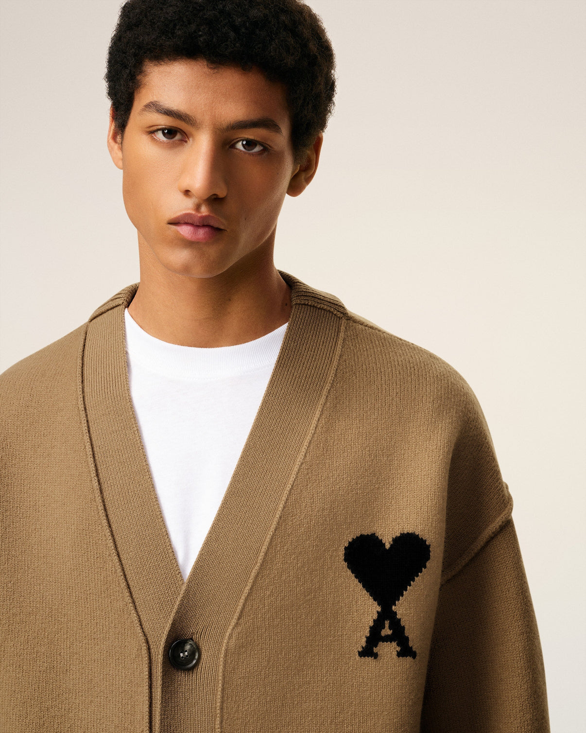 Brown Wool Cardigan