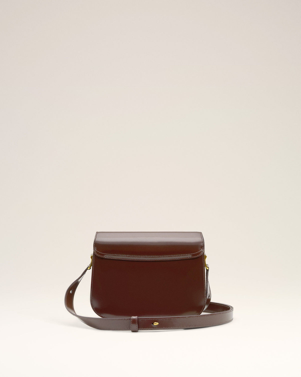 Burgundy Glazed Leather Paris Paris Bag
