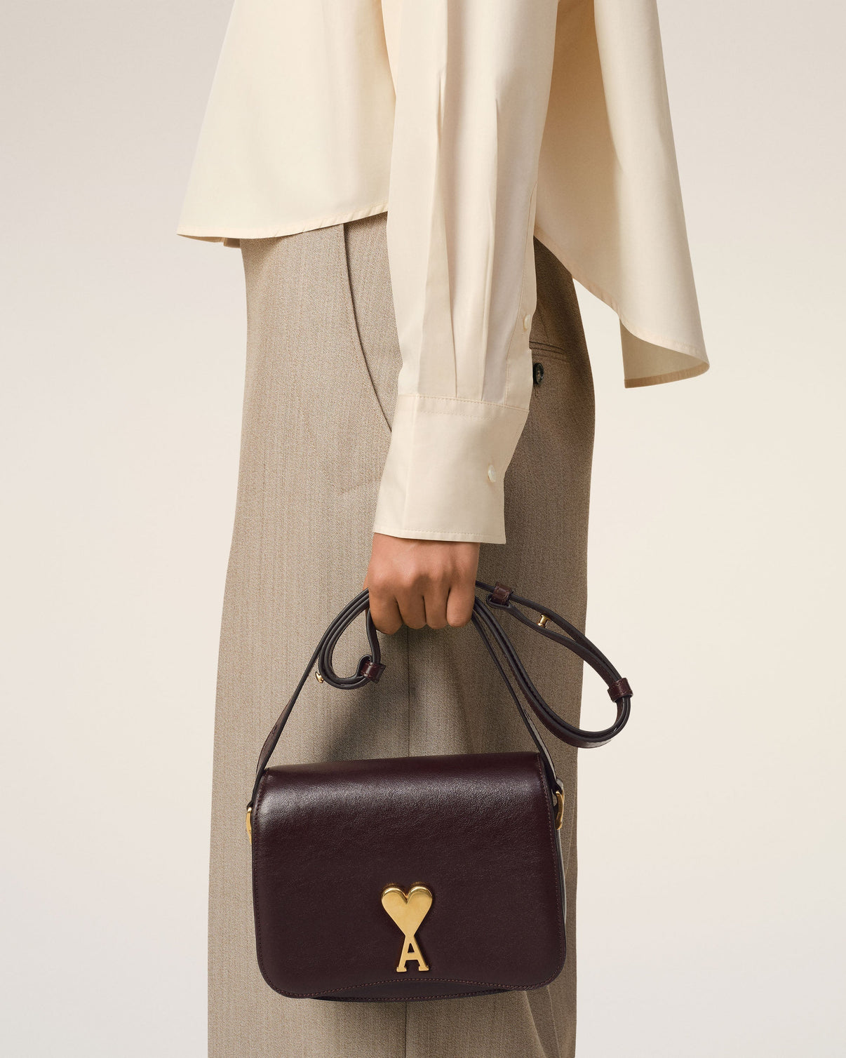 Burgundy Leather Paris Paris Bag