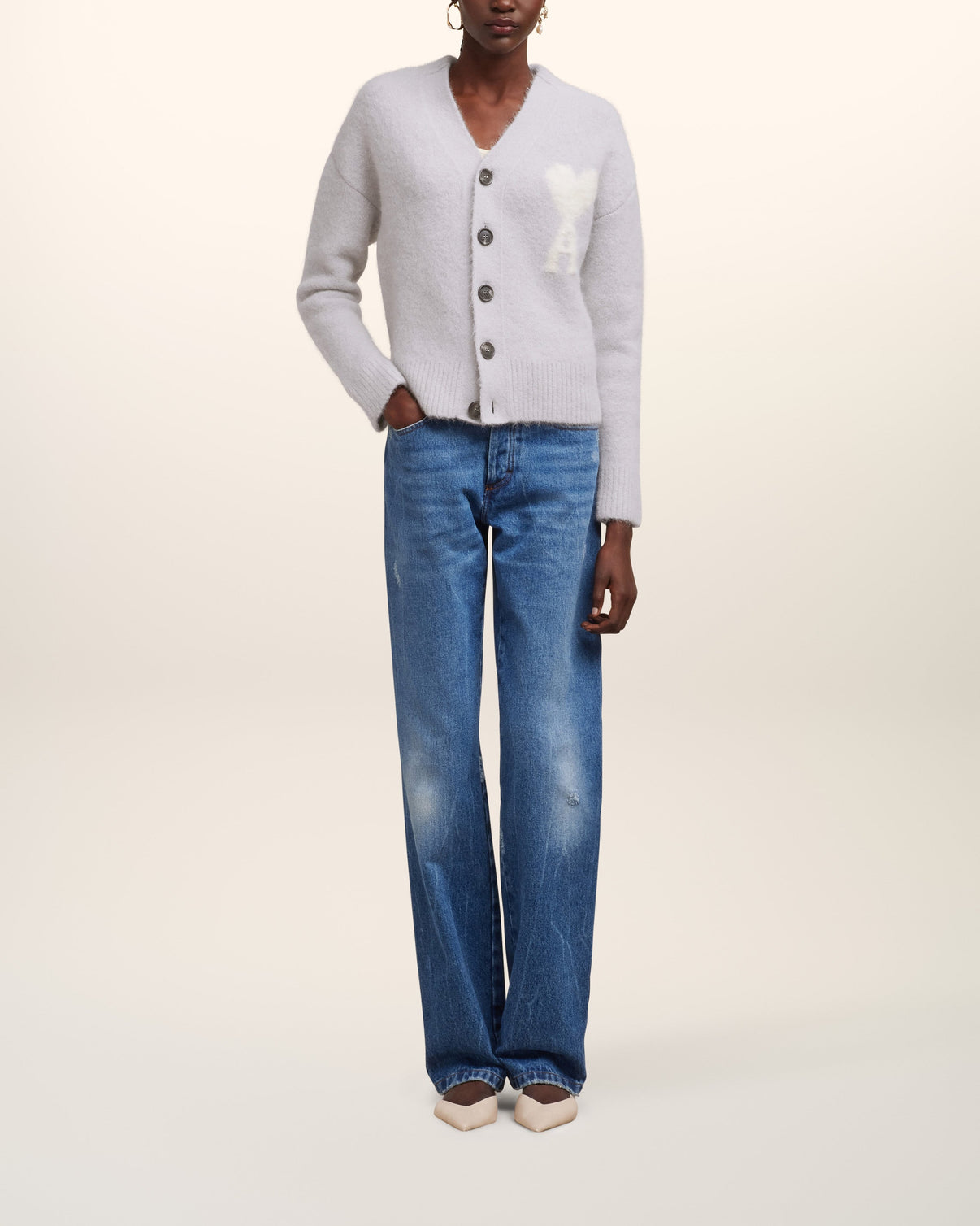 Cloudy Wool Cardigan