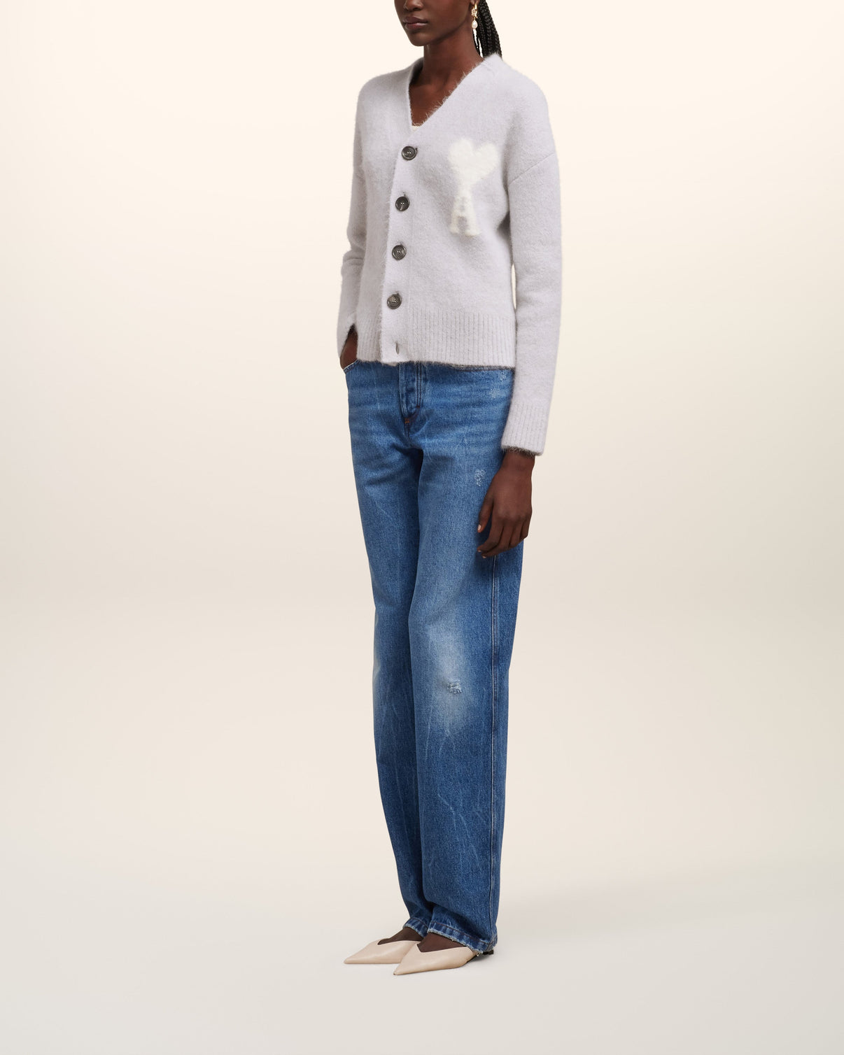 Cloudy Wool Cardigan