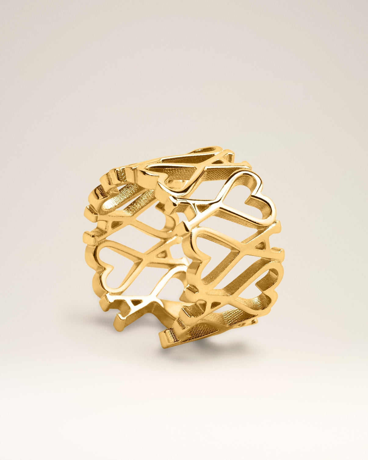 Gold Brass Ring