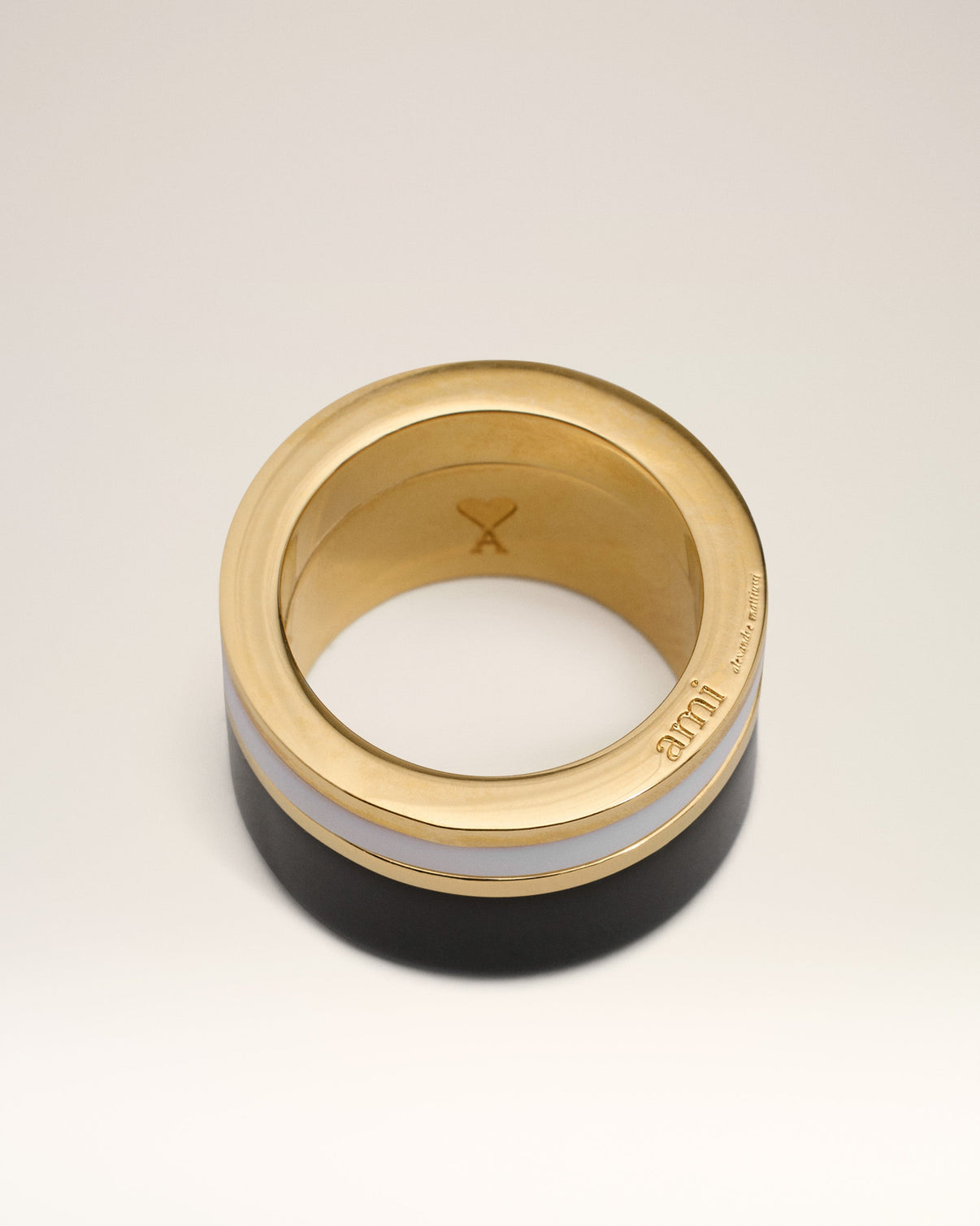 Gold Brass Rivage Ring