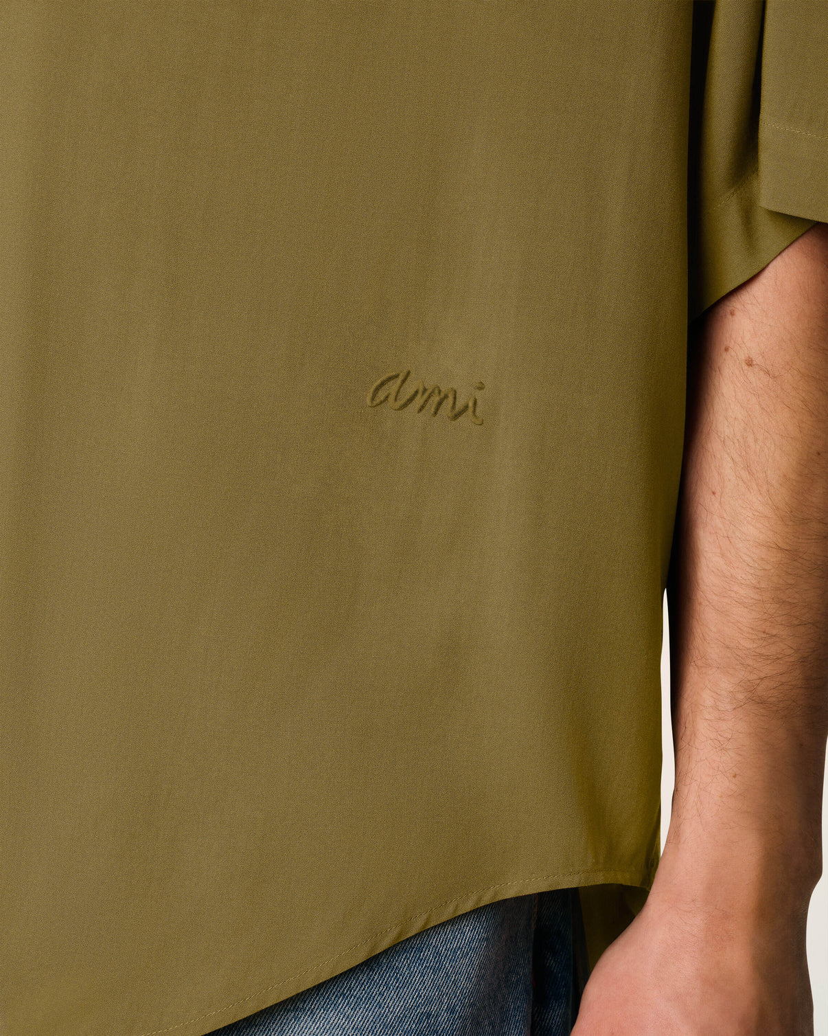 Green Camp Short Sleeved Shirt