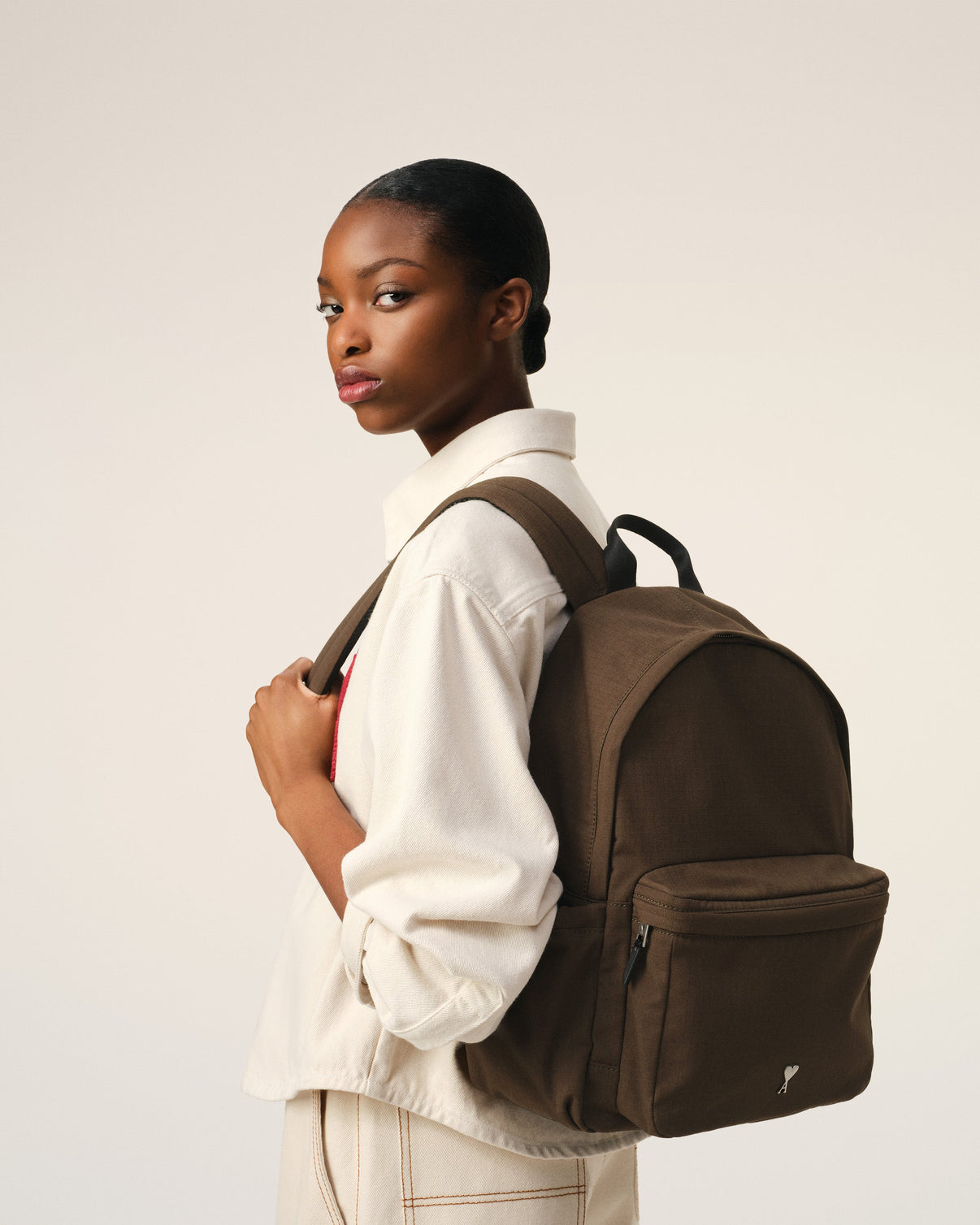 Green Canvas Backpack