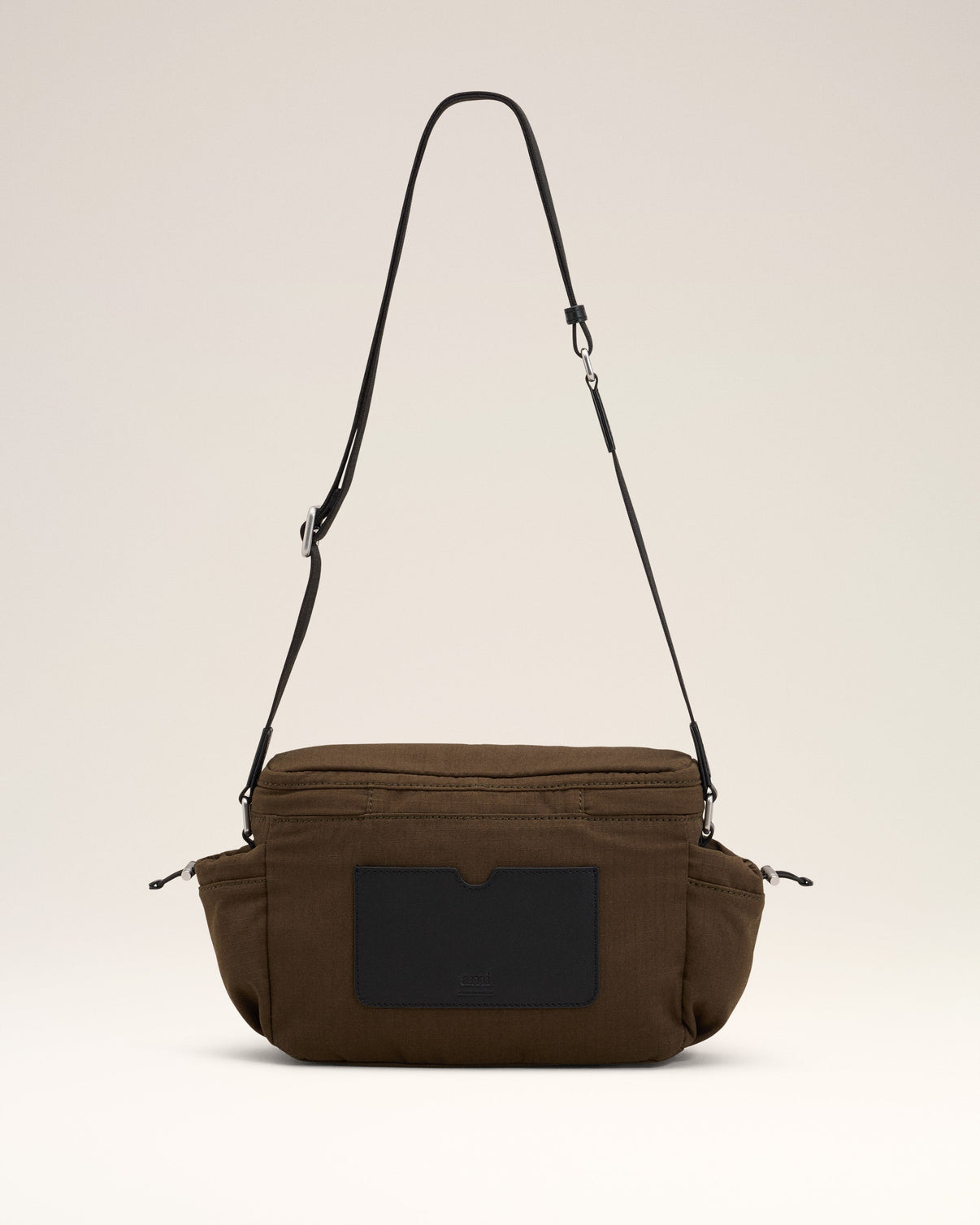 Green Canvas Messenger Bag