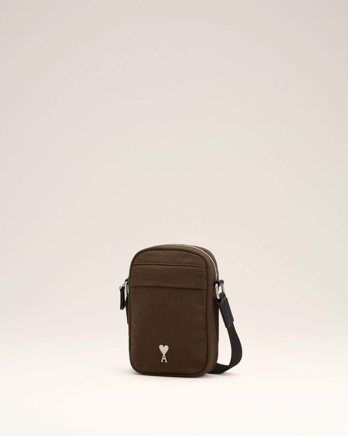 Green Canvas Small Crossbody Bag