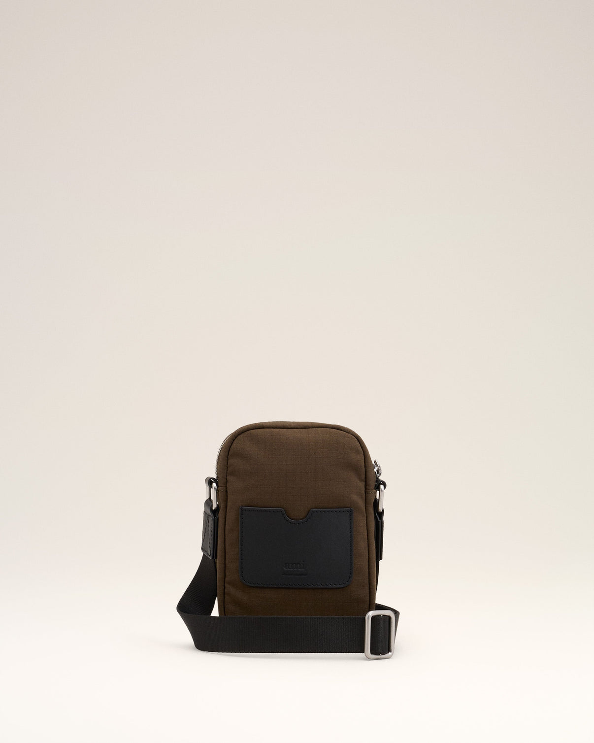 Green Canvas Small Crossbody Bag