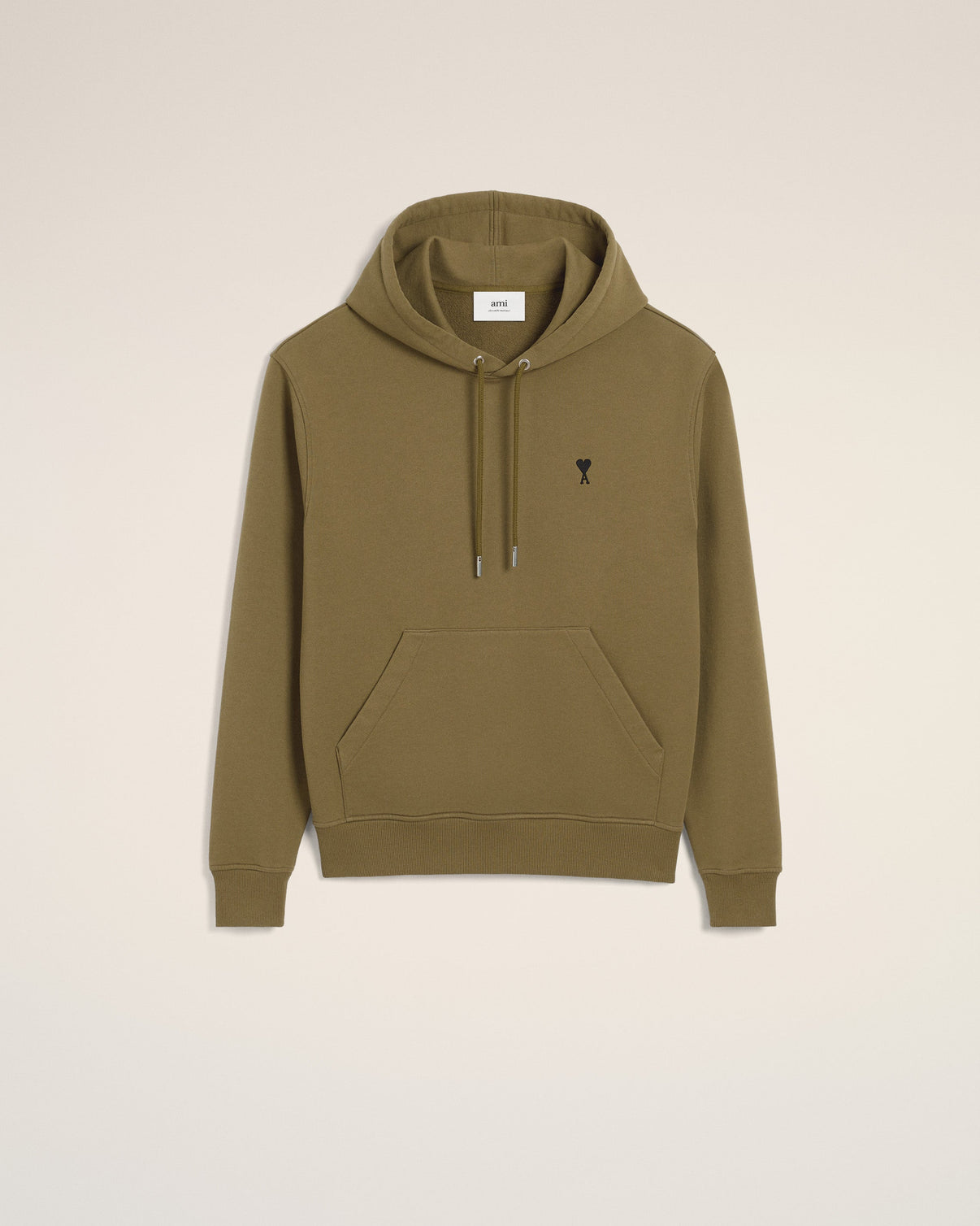 Green Cotton Hoodie