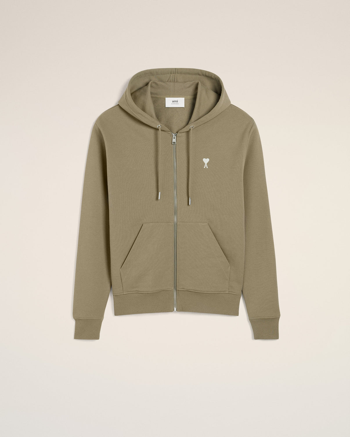 Green Cotton Hoodie