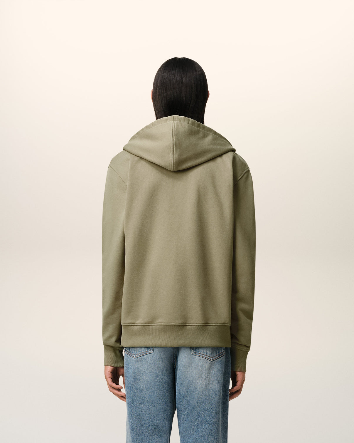 Green Cotton Hoodie