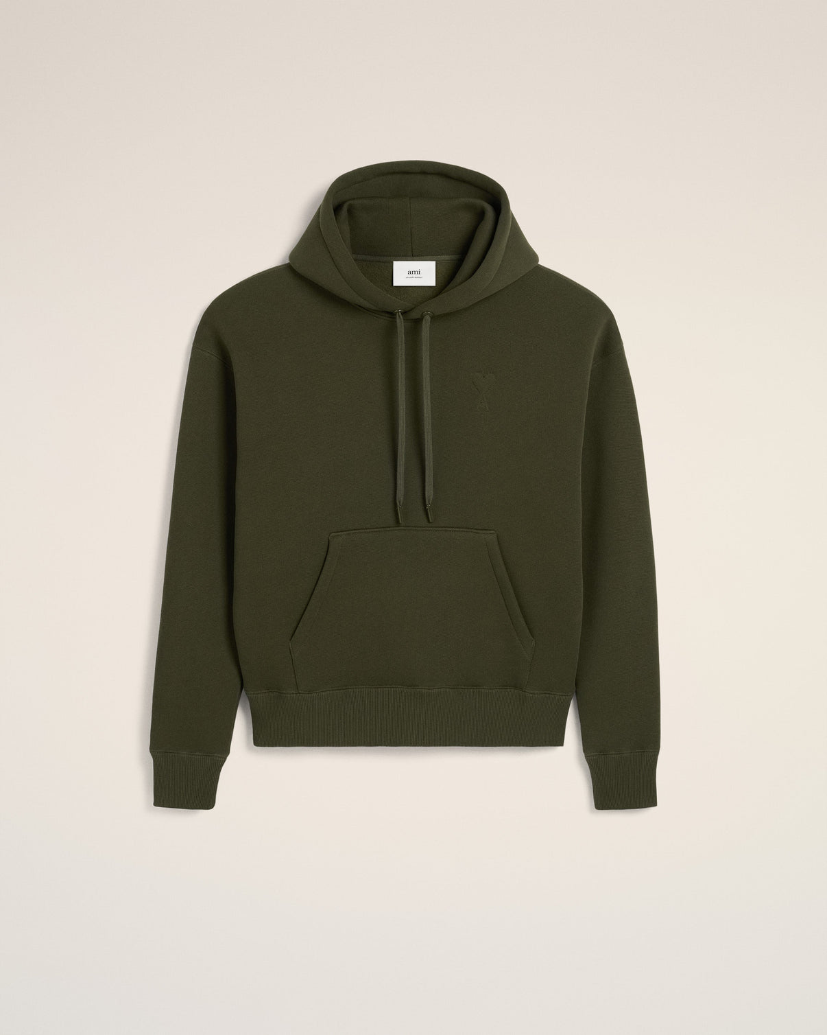 Green Cotton Hoodie