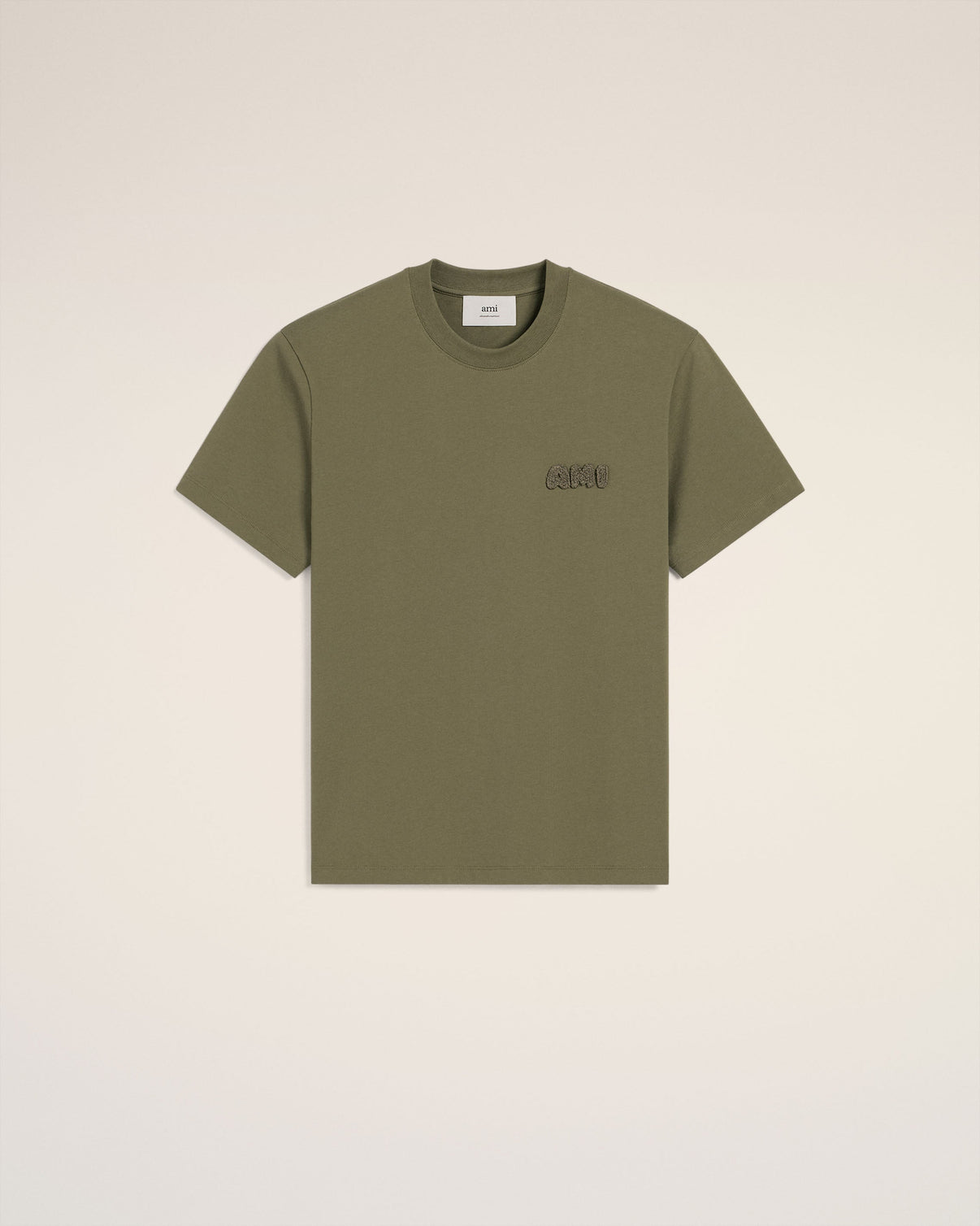 Green Cotton Patch T-Shirt