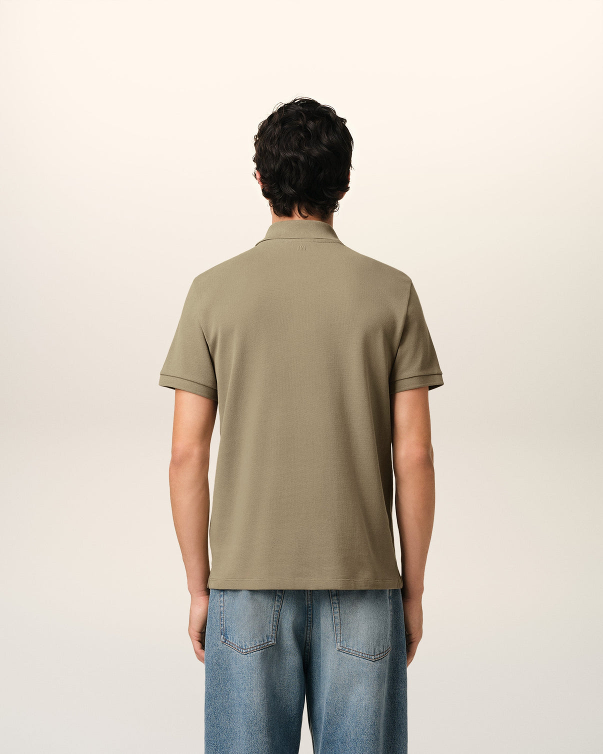 Green Cotton Polo Shirt