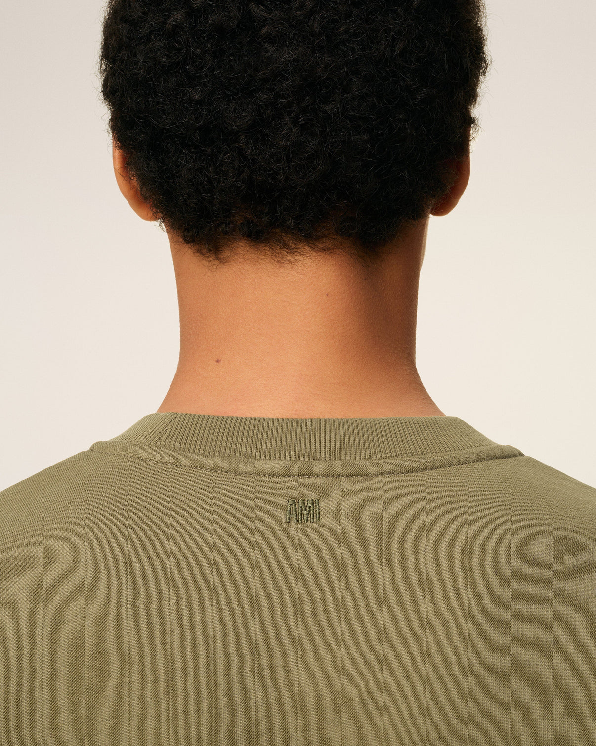 Green Cotton Sweatshirt