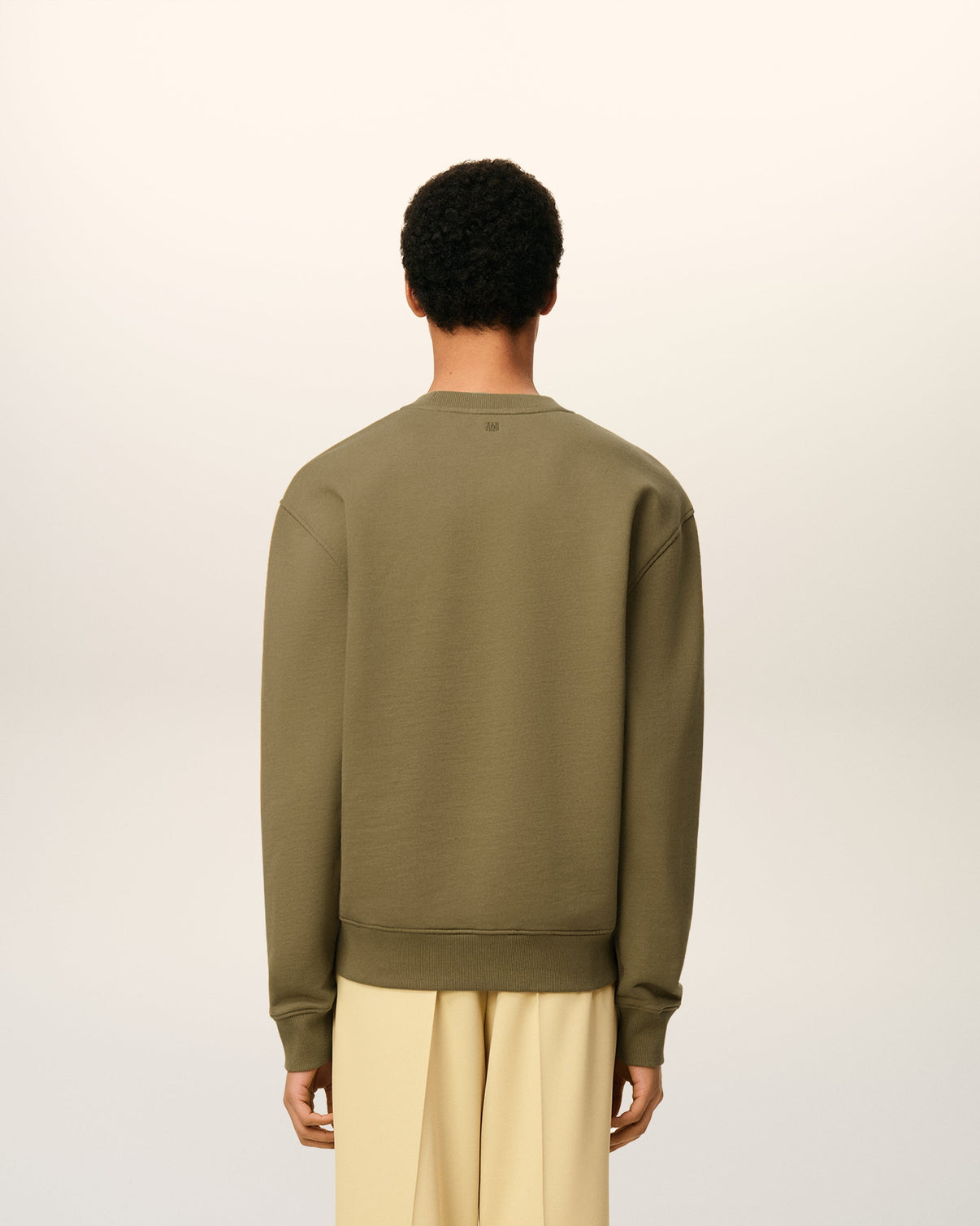 Green Cotton Sweatshirt