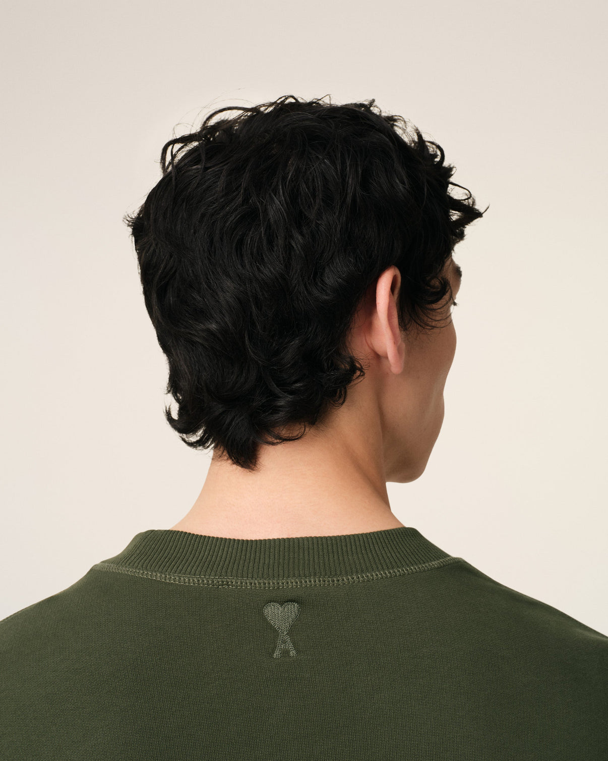 Green Cotton Sweatshirt