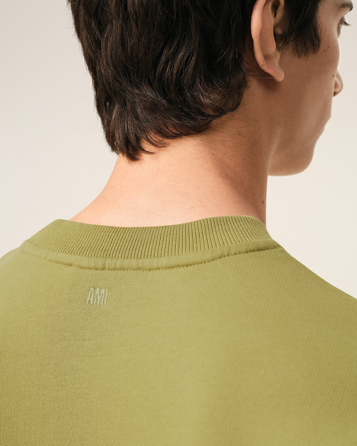 Green Cotton Sweatshirt