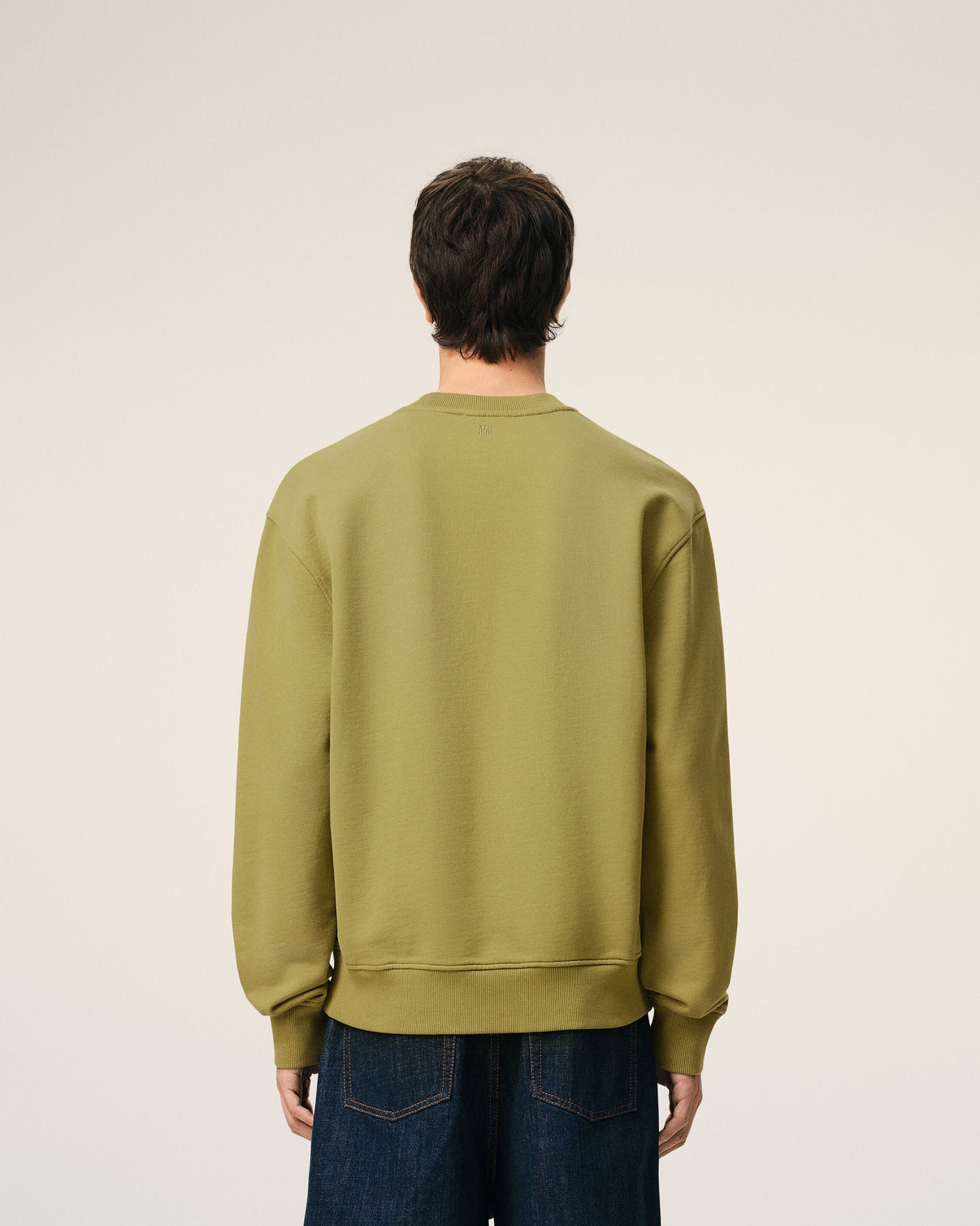 Green Cotton Sweatshirt
