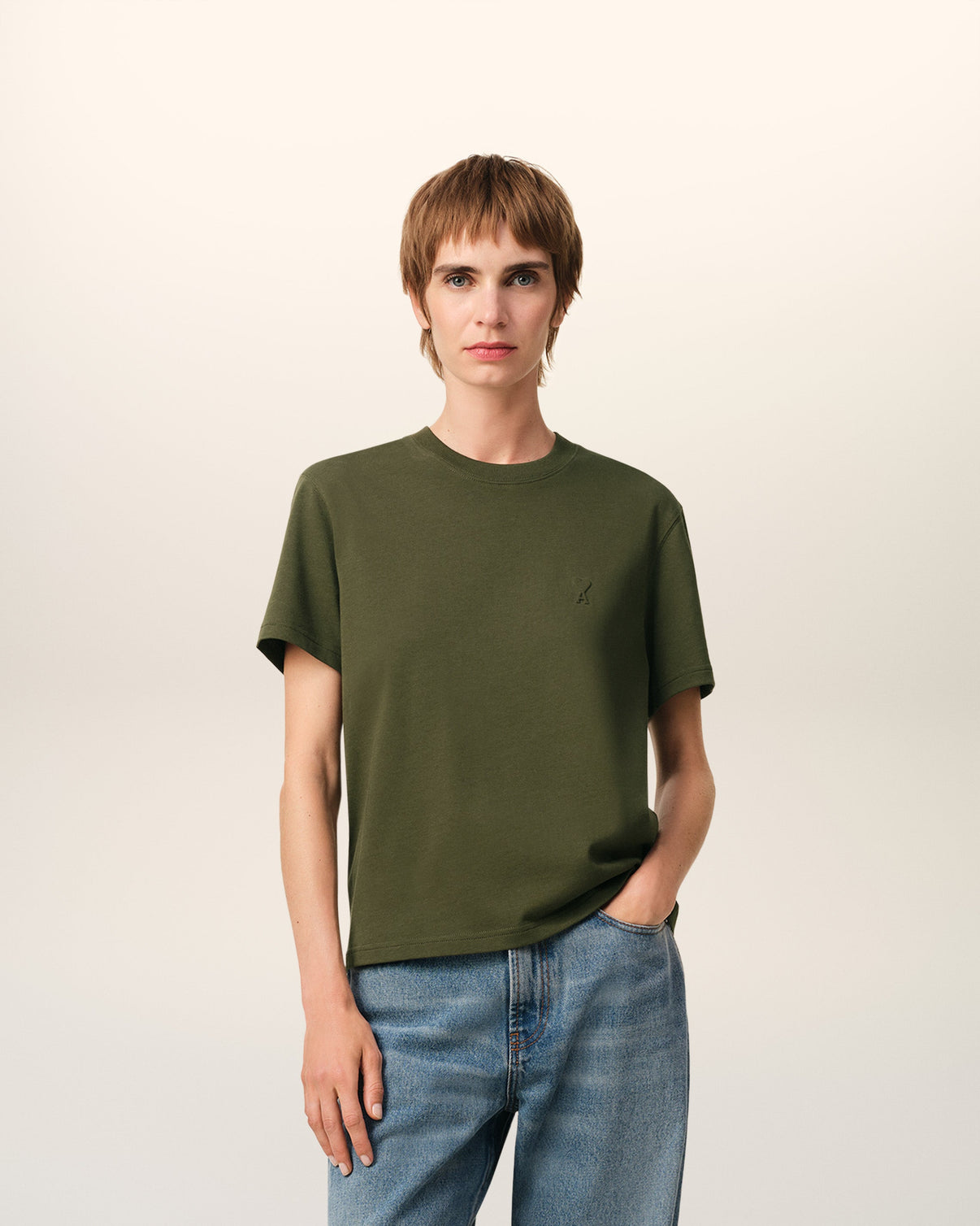 Green Cotton T-Shirt